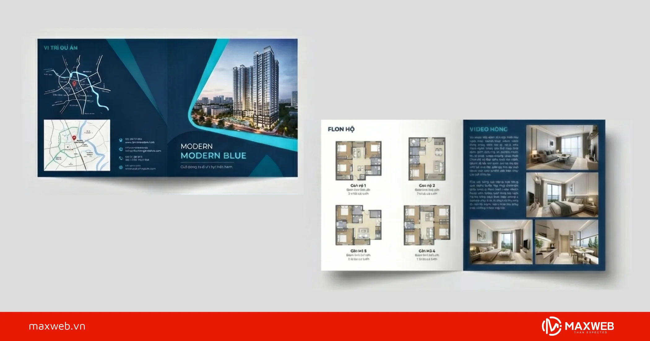 Brochure giới thiệu dự án mới mẫu 2