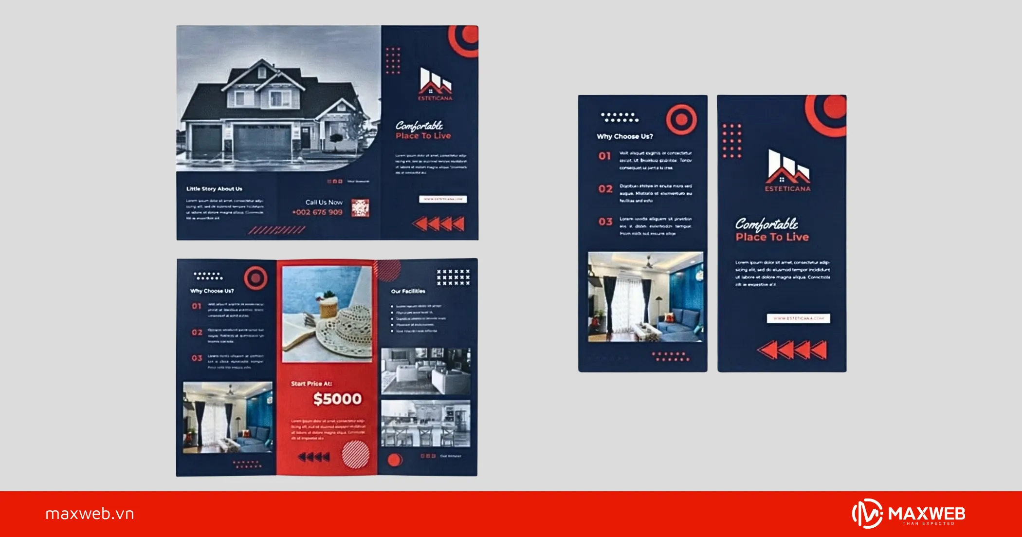 Brochure giới thiệu dự án mới mẫu 5