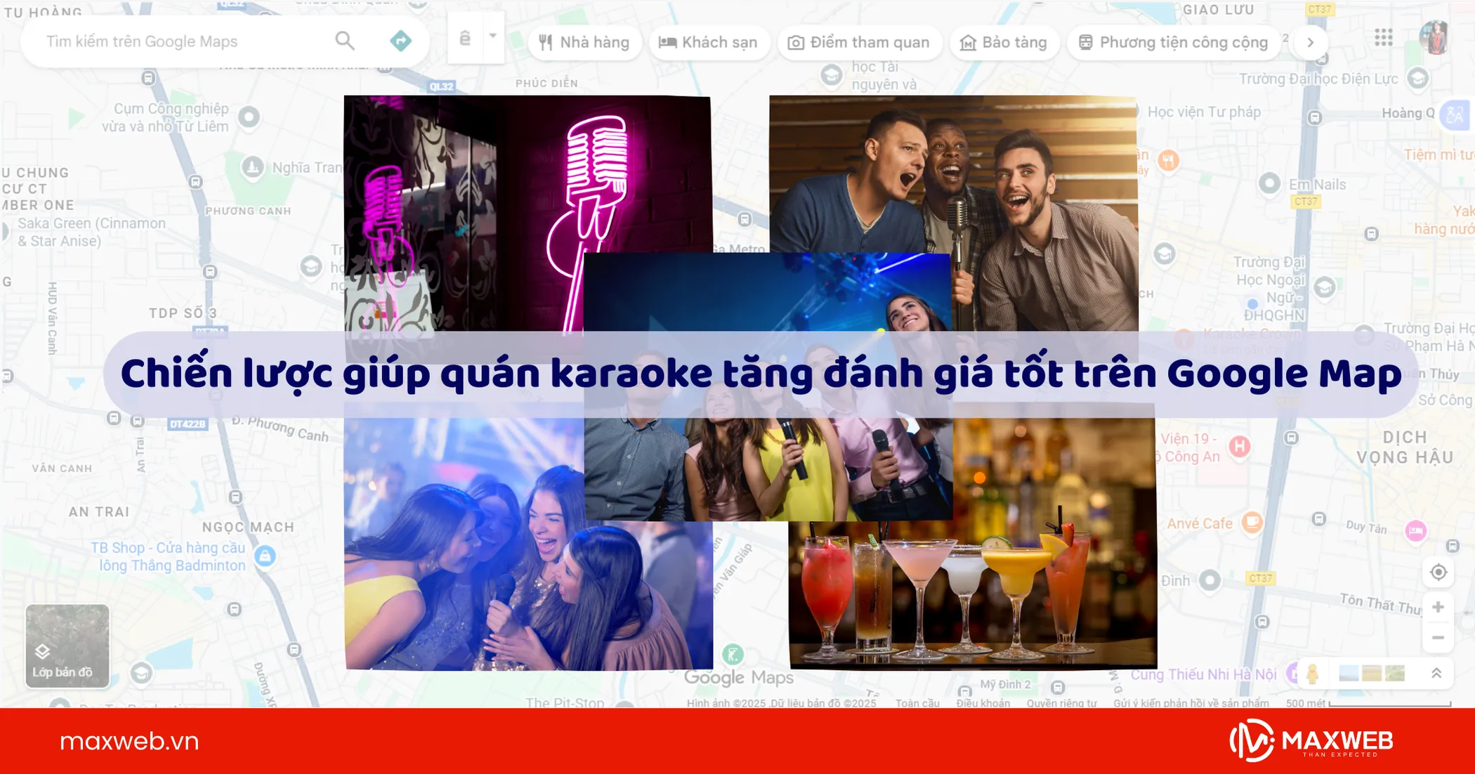 Chiến lược tăng review Google Map cho quán karaoke, quán hát