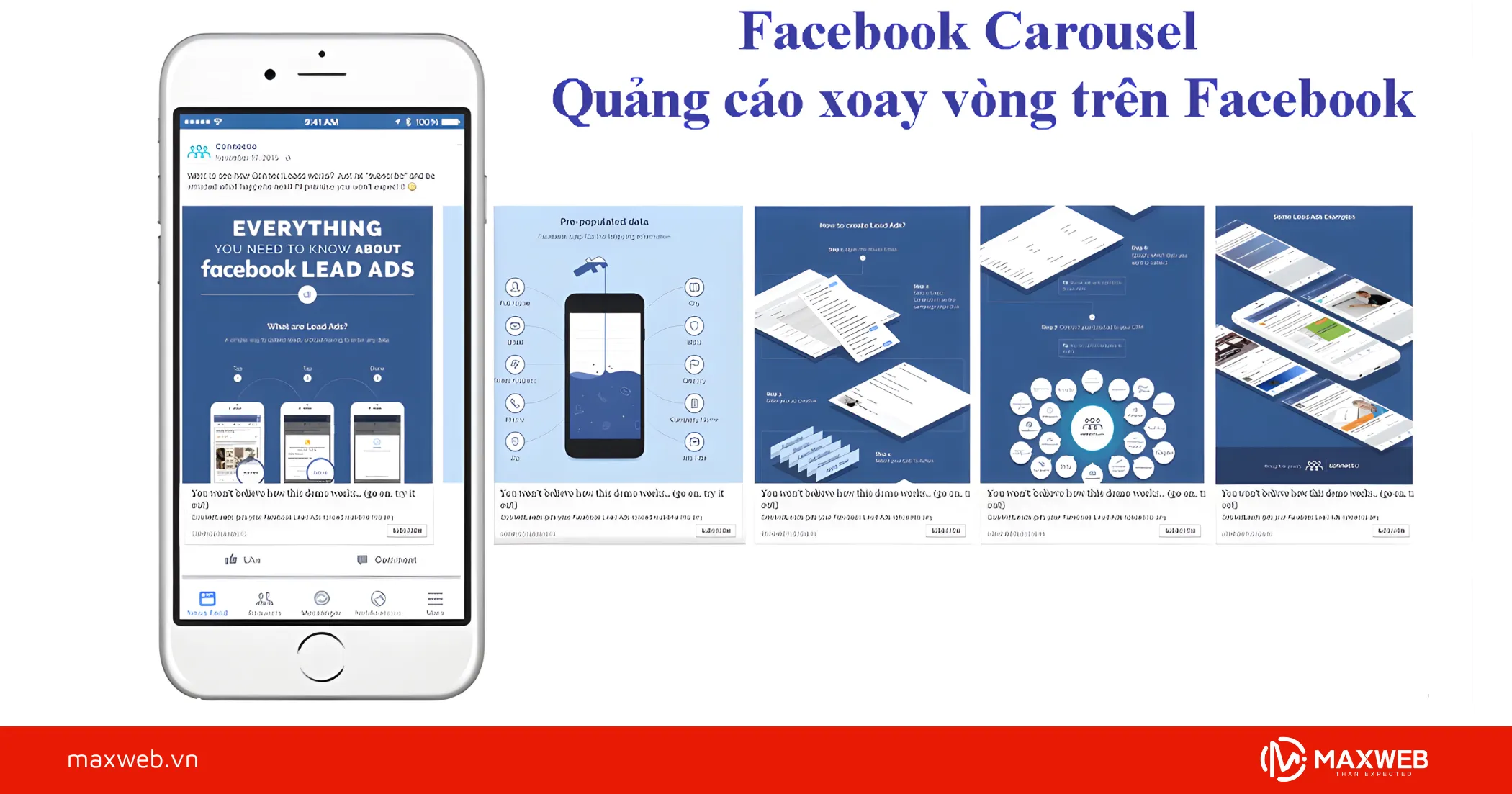 Kích thước ảnh chạy quảng cáo Carousel