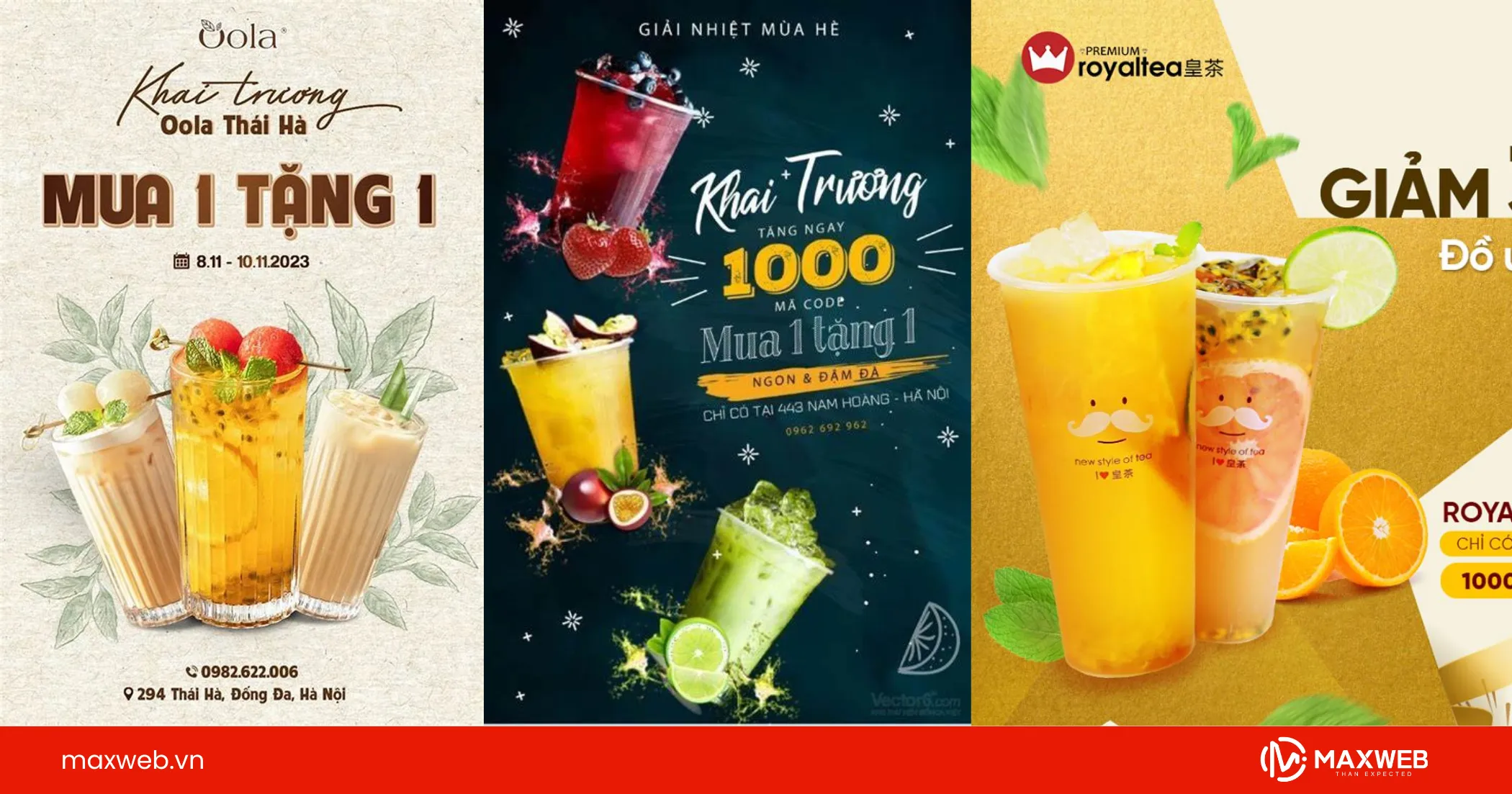 Giá cả và chương trình khuyến mãi trà sữa