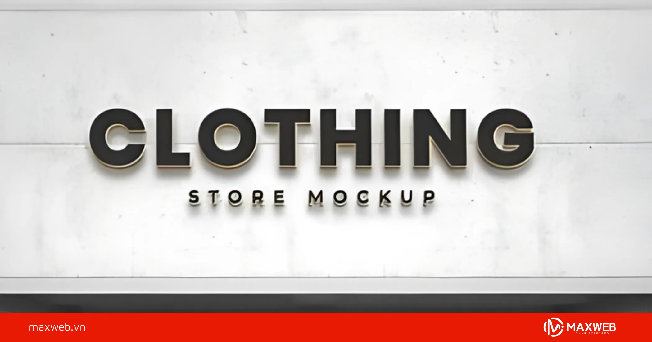 Bảng hiệu shop quần áo phong cách Hàn Quốc