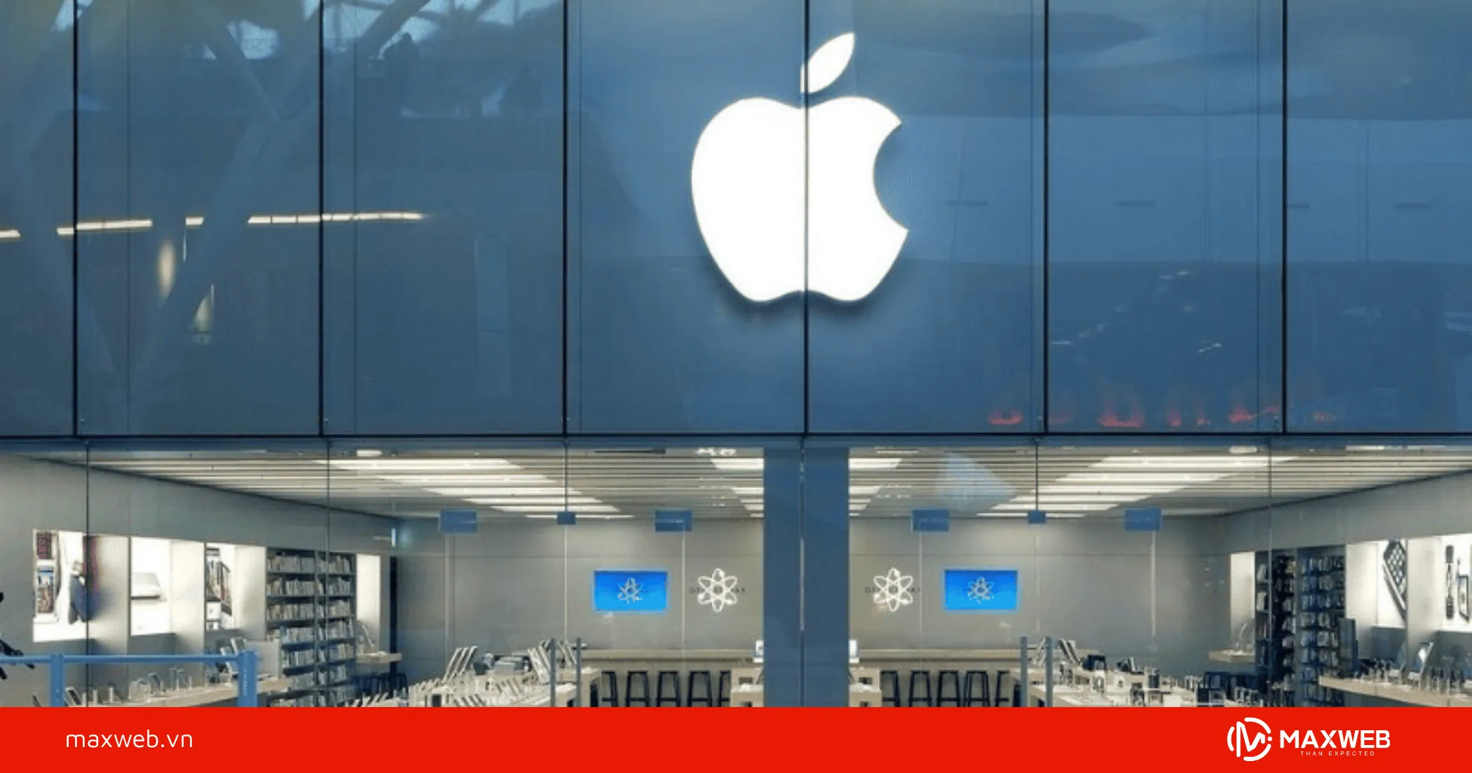 Biển quảng cáo điện thoại gắn đèn LED nổi bật vào ban đêm