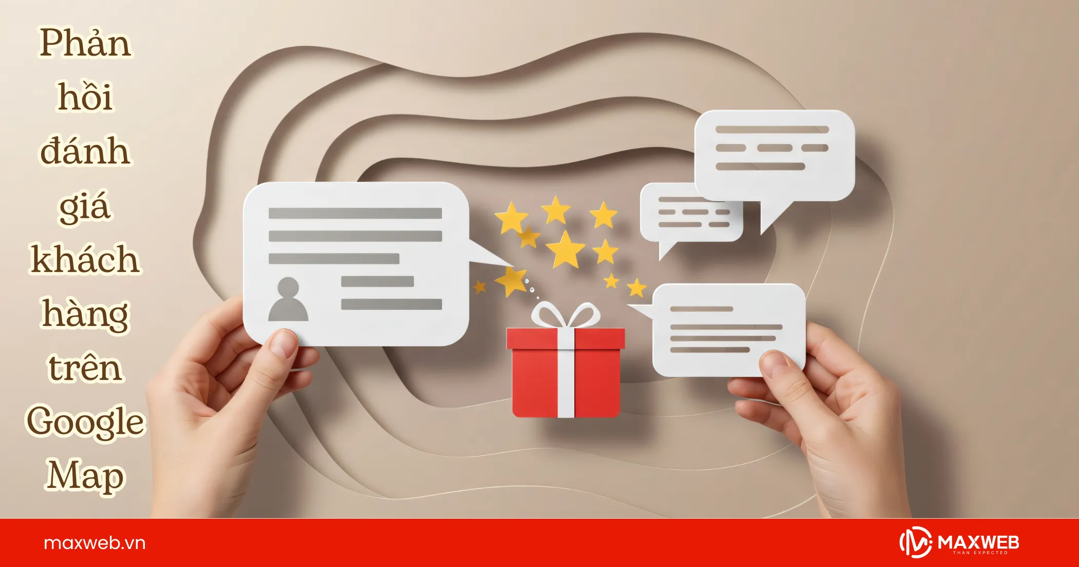 Phản hồi đánh giá của khách hàng nhanh chóng