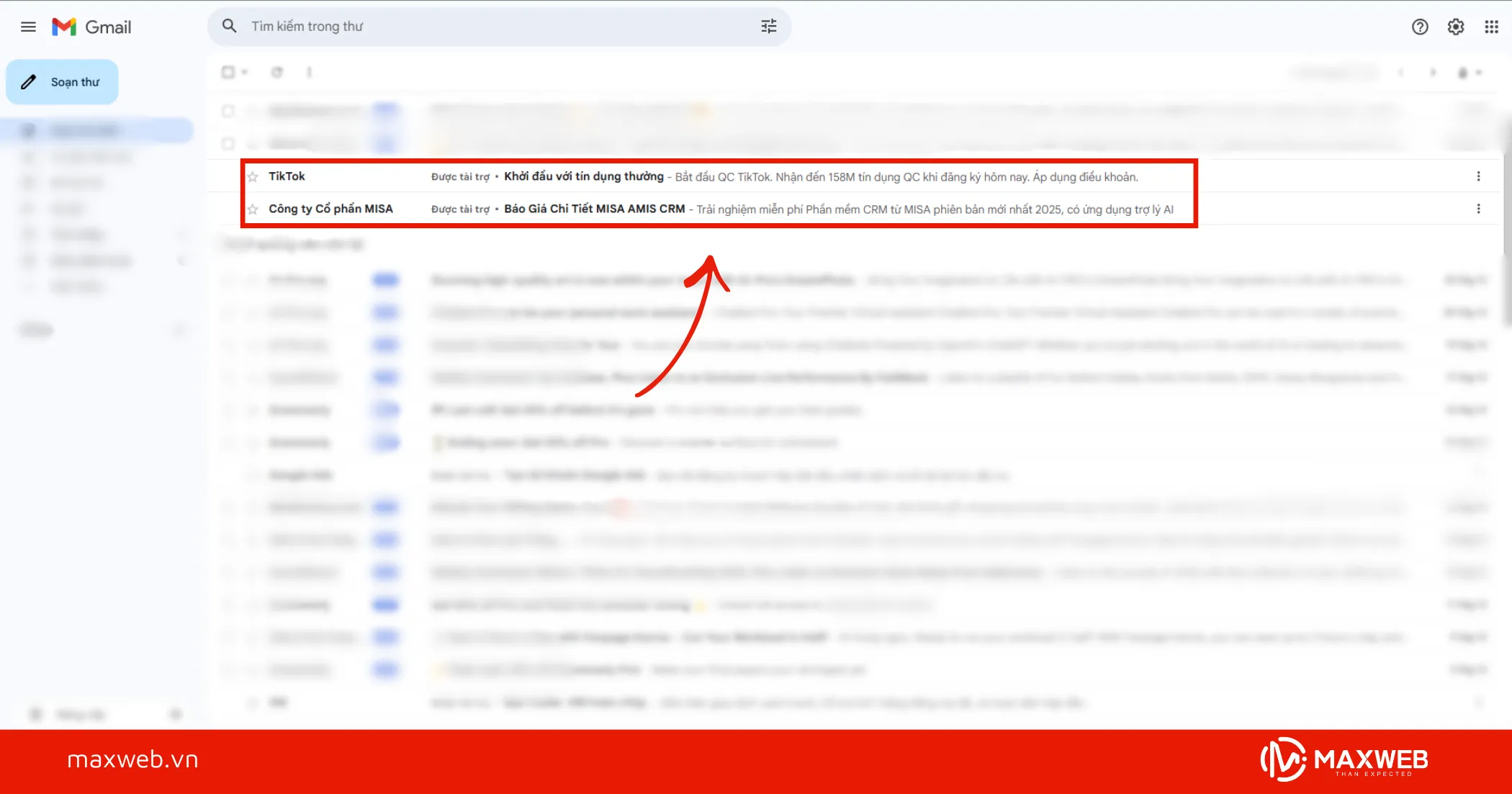Quảng cáo Email (Gmail Ads)