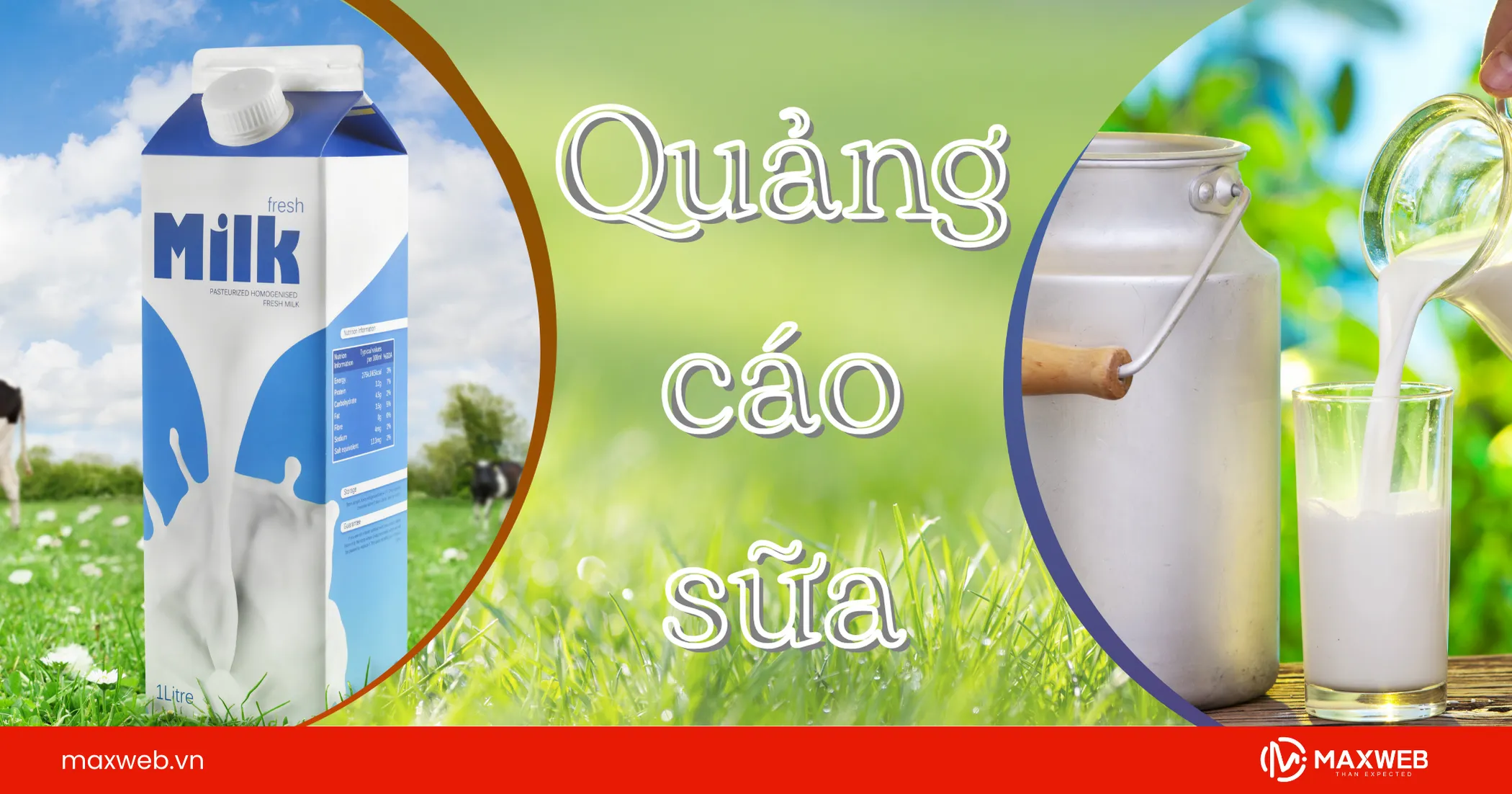 Content quảng cáo sữa độc lạ gây ấn tượng và thu hút