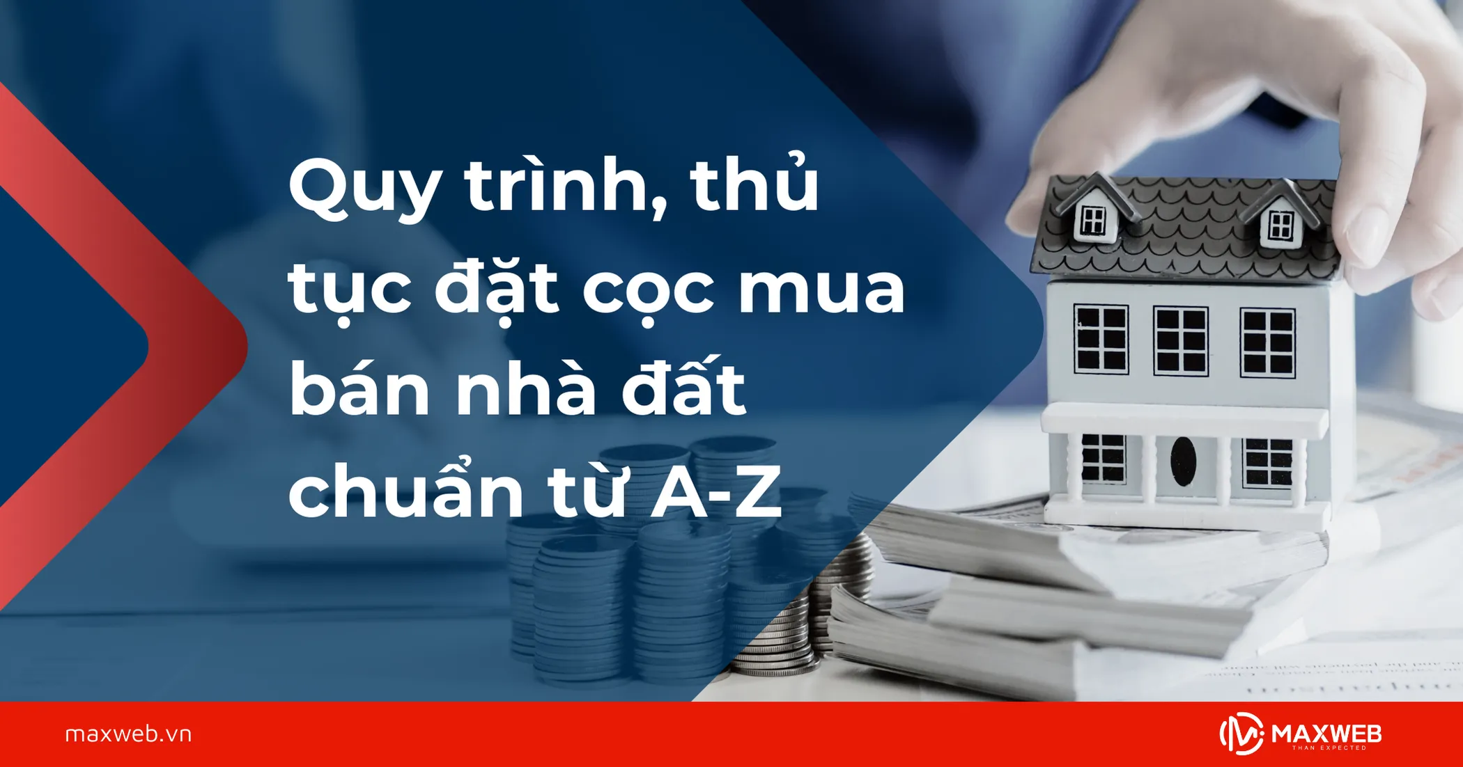 Quy trình, thủ tục đặt cọc mua bán nhà đất chuẩn từ A-Z