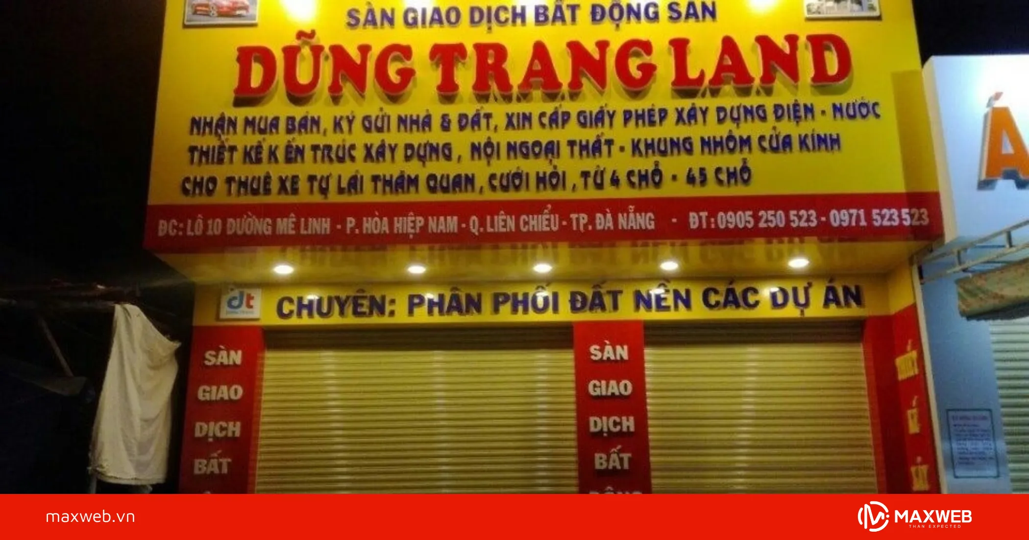 Sàn giao dịch bất động sản mẫu 4
