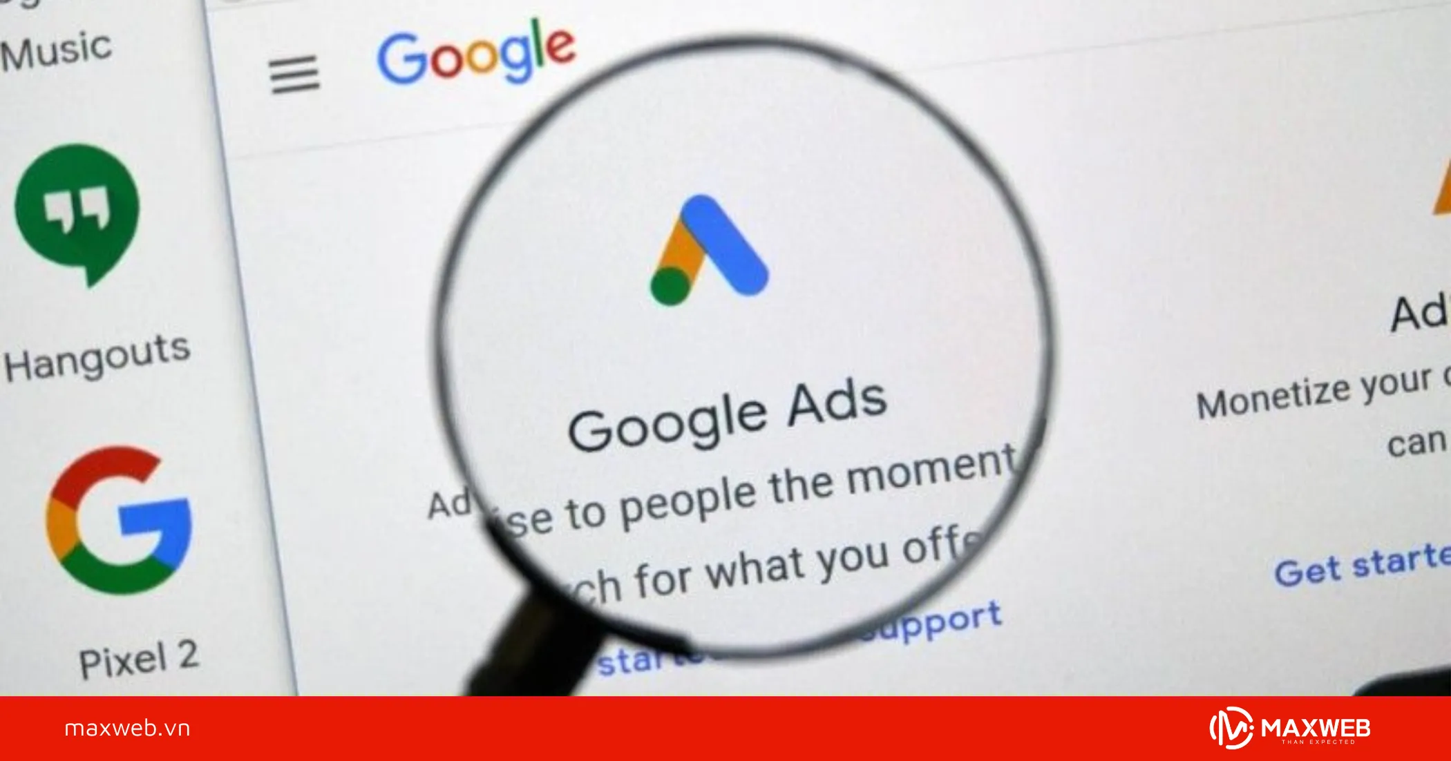 Thanh toán Google Ads chưa thành công hoặc bị gián đoạn
