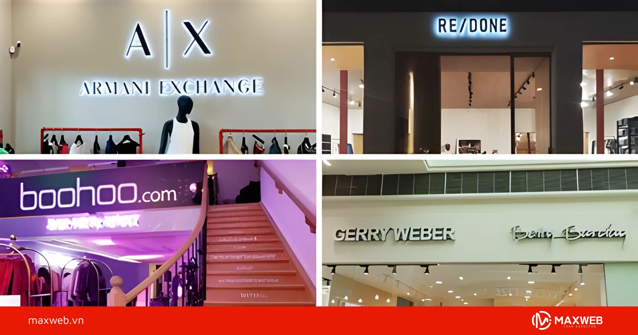 Mẫu biển shop quần áo unisex