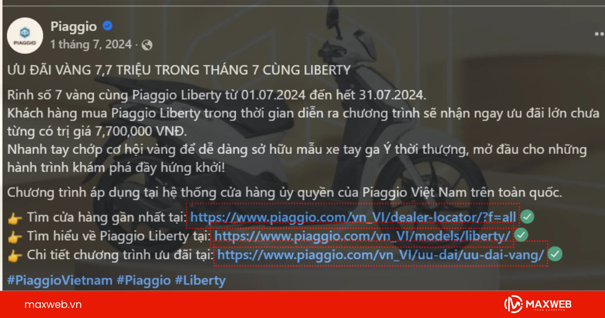 Bán xe máy kết hấp ưu đãi hấp dẫn