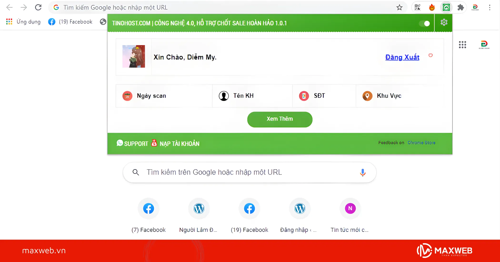 Top 1 phần mềm quét số điện thoại Facebook Tino