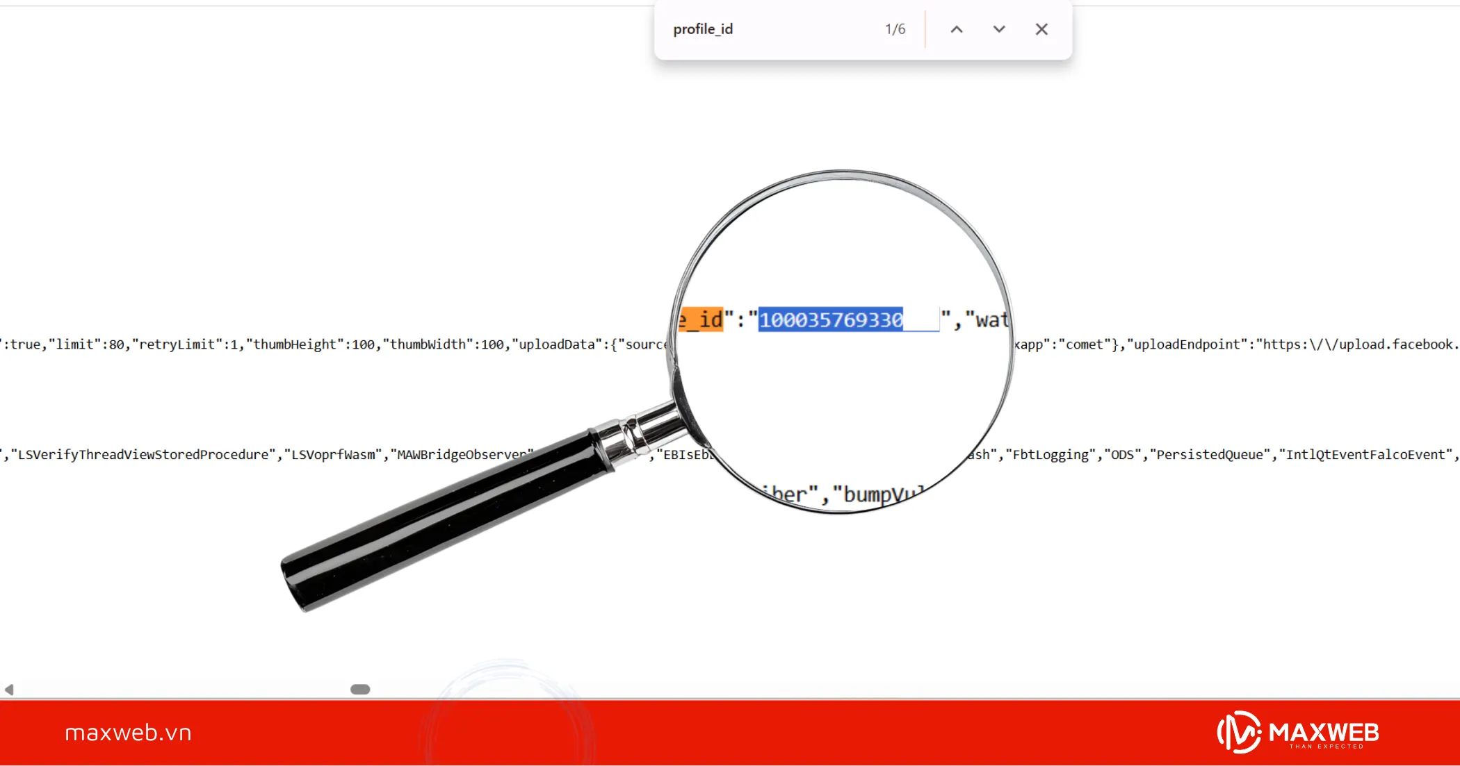Sao chép ID Facebook dạng số