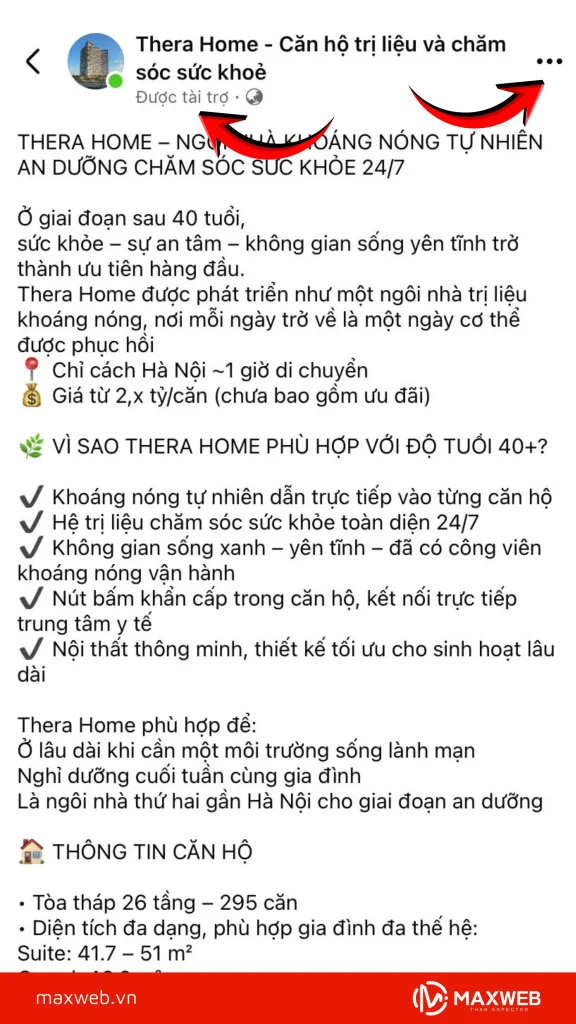 Chọn dấu ba chấm