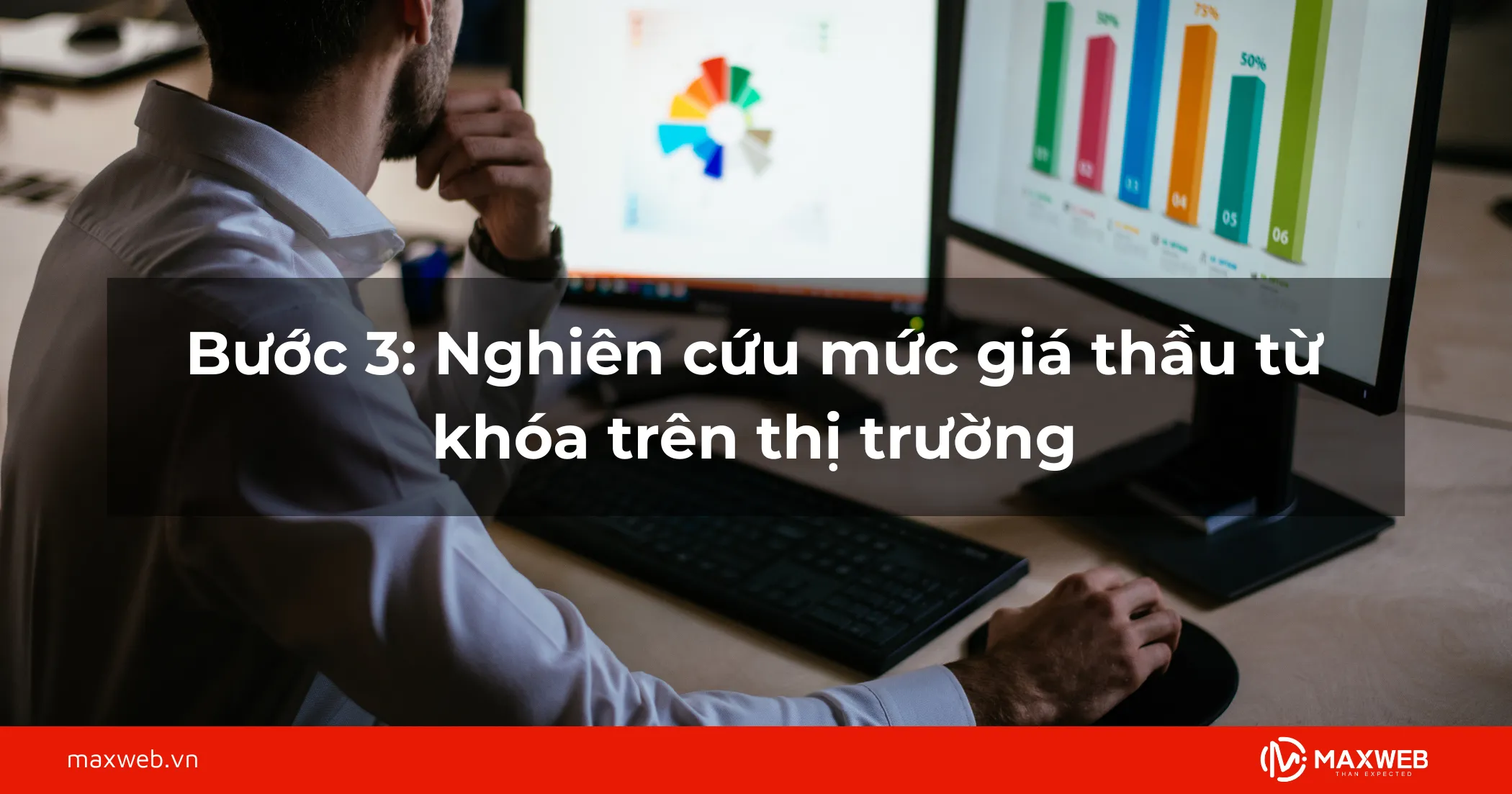 Bước 3: Nghiên cứu mức giá thầu từ khóa trên thị trường