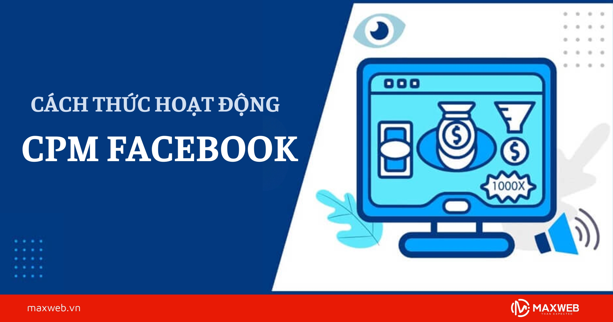Cách hoạt động của Facebook CPM