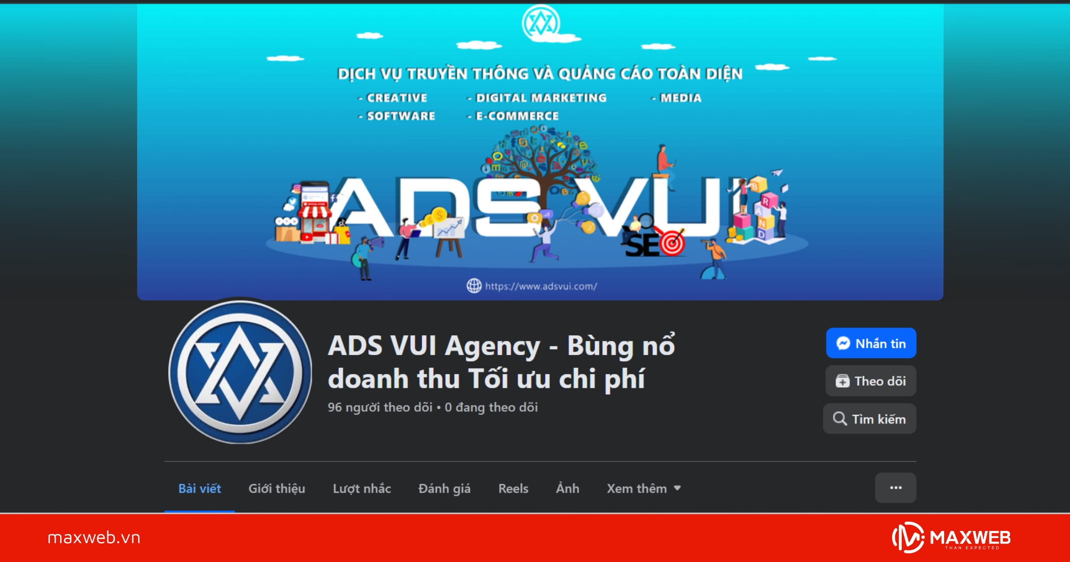 Đơn vị quảng cáo Facebook Ads Vui