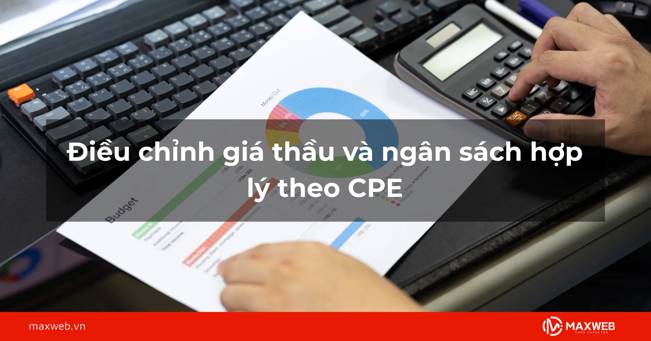 Điều chỉnh giá thầu và ngân sách hợp lý theo CPE