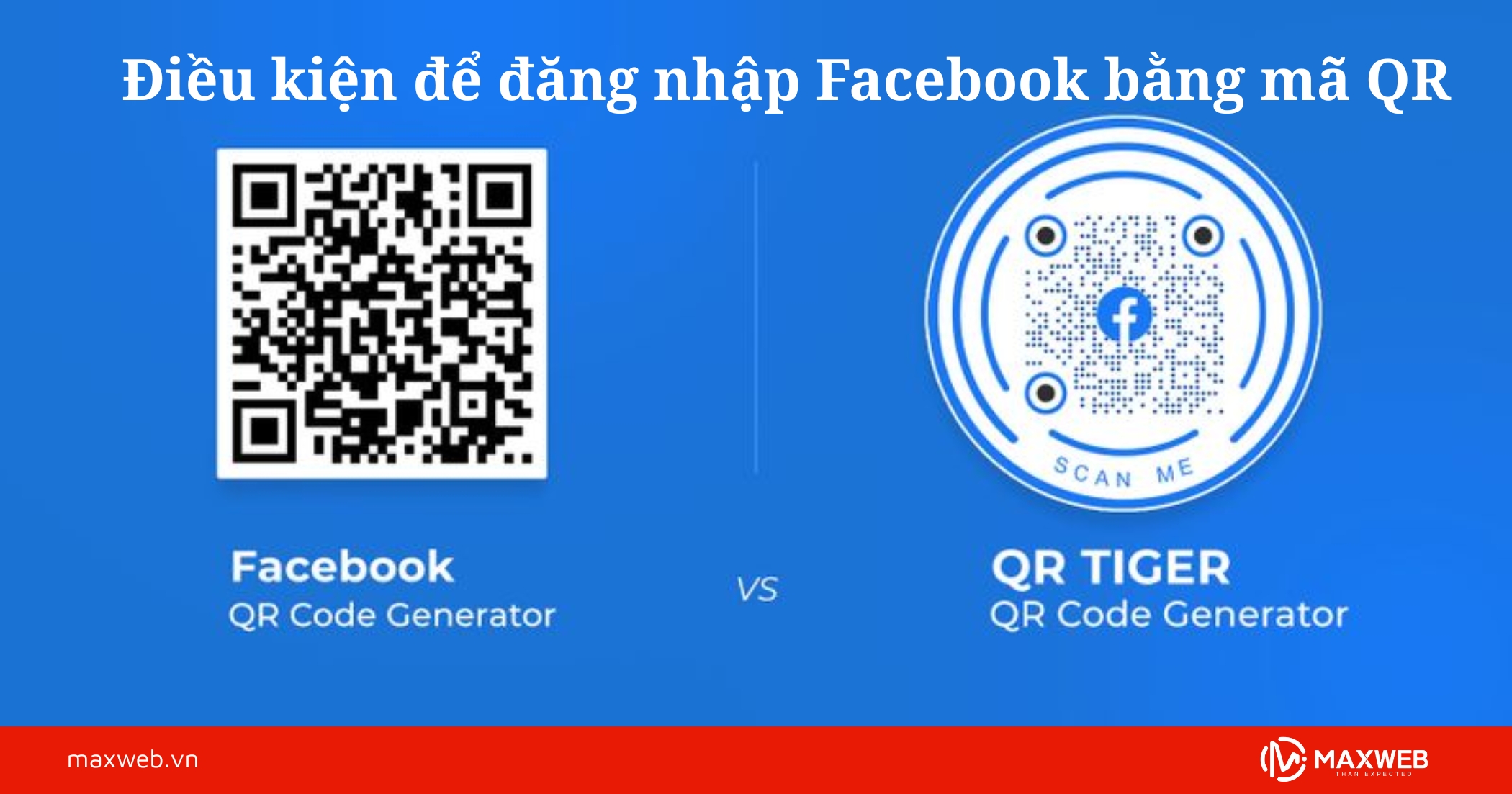 Điều kiện để đăng nhập Facebook bằng mã QR