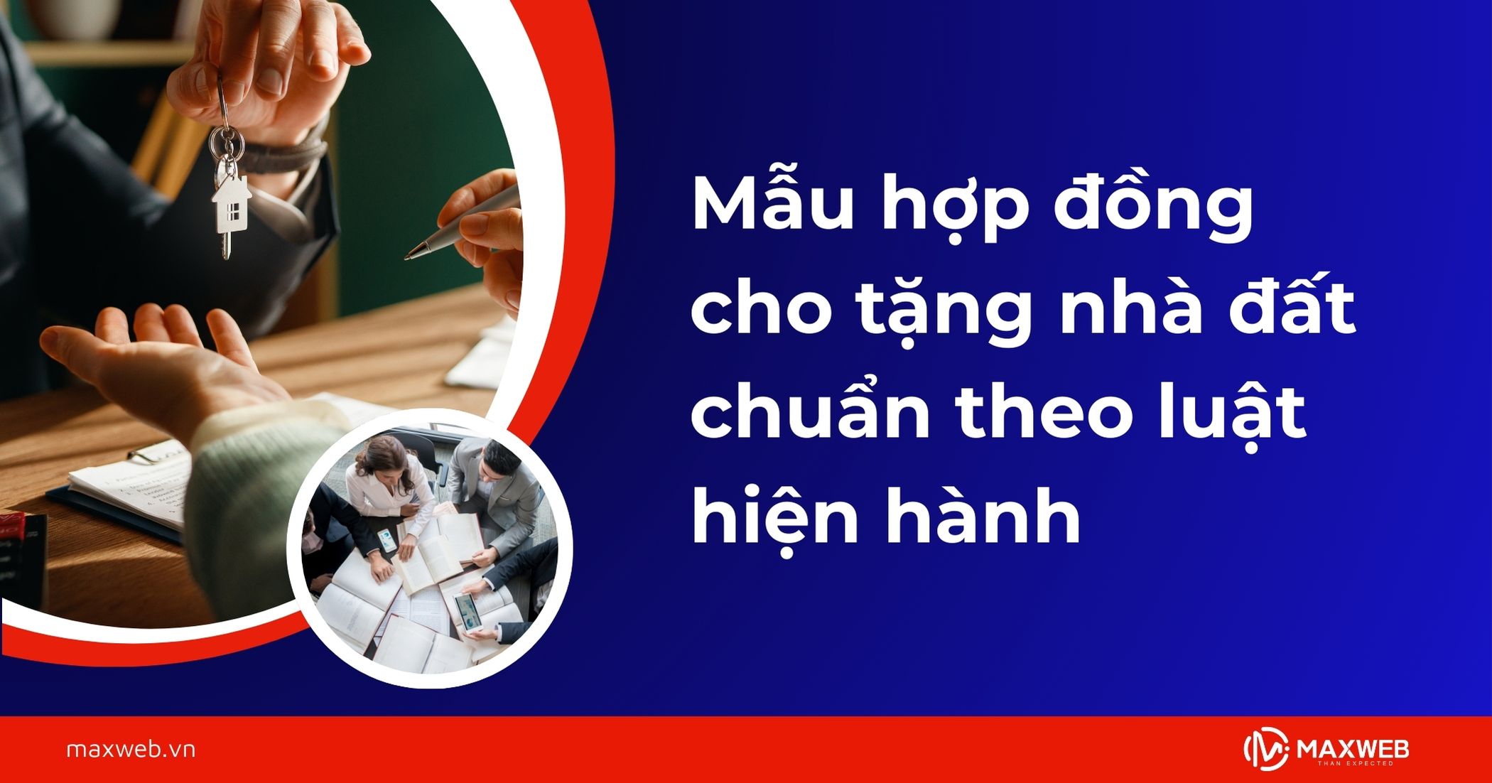 Mẫu hợp đồng cho tặng nhà đất chuẩn theo luật hiện hành