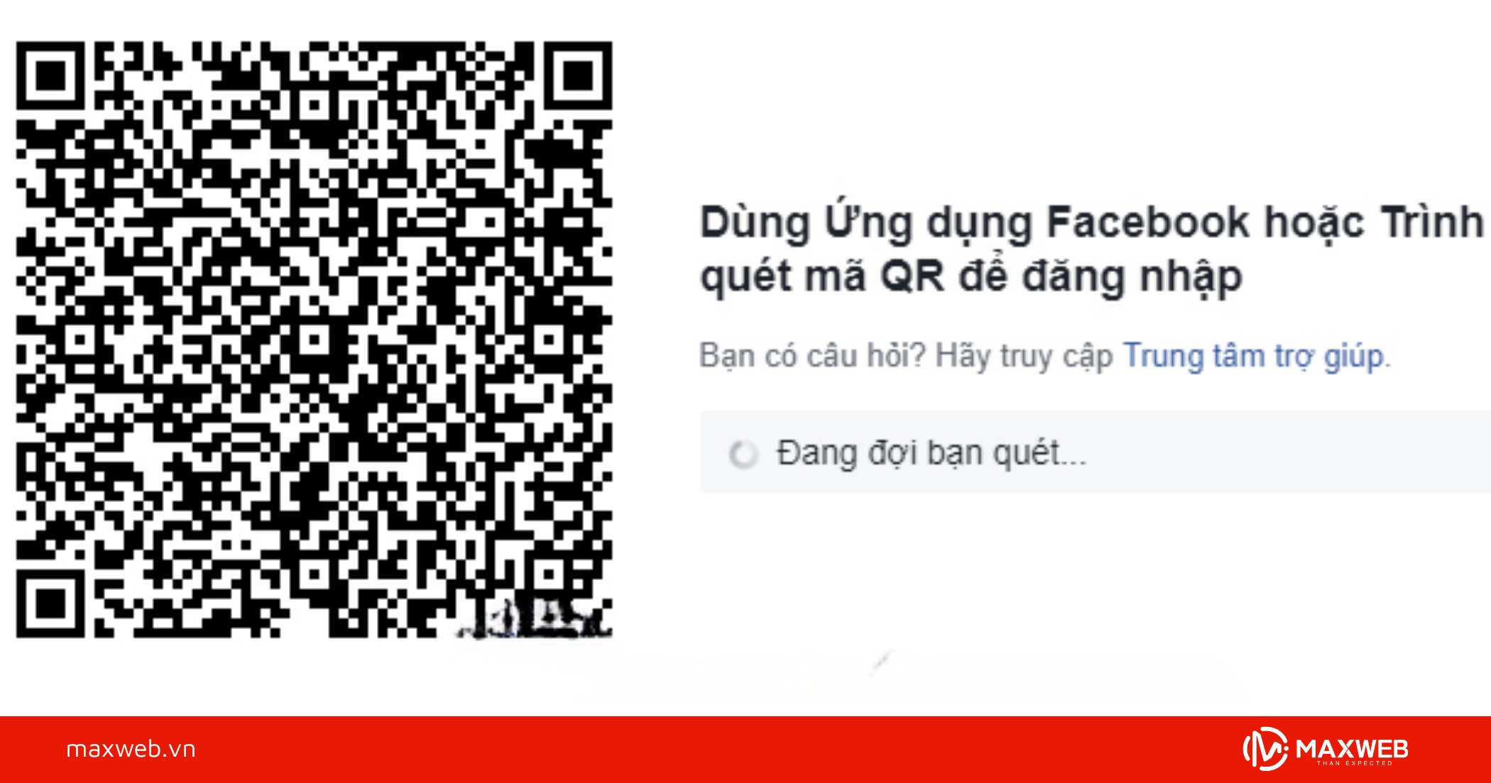 Giữ giao diện trên máy tính và mở ứng dụng Facebook trên điện thoại