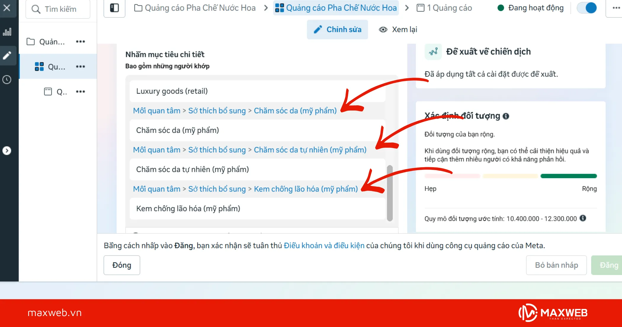 Target khách hàng theo thói quen & sở thích