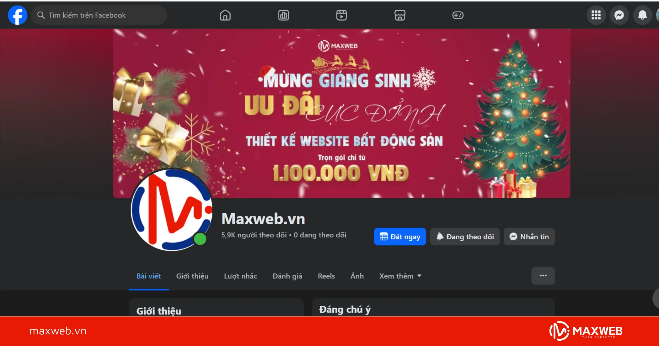 Vào Fanpage bạn muốn xem