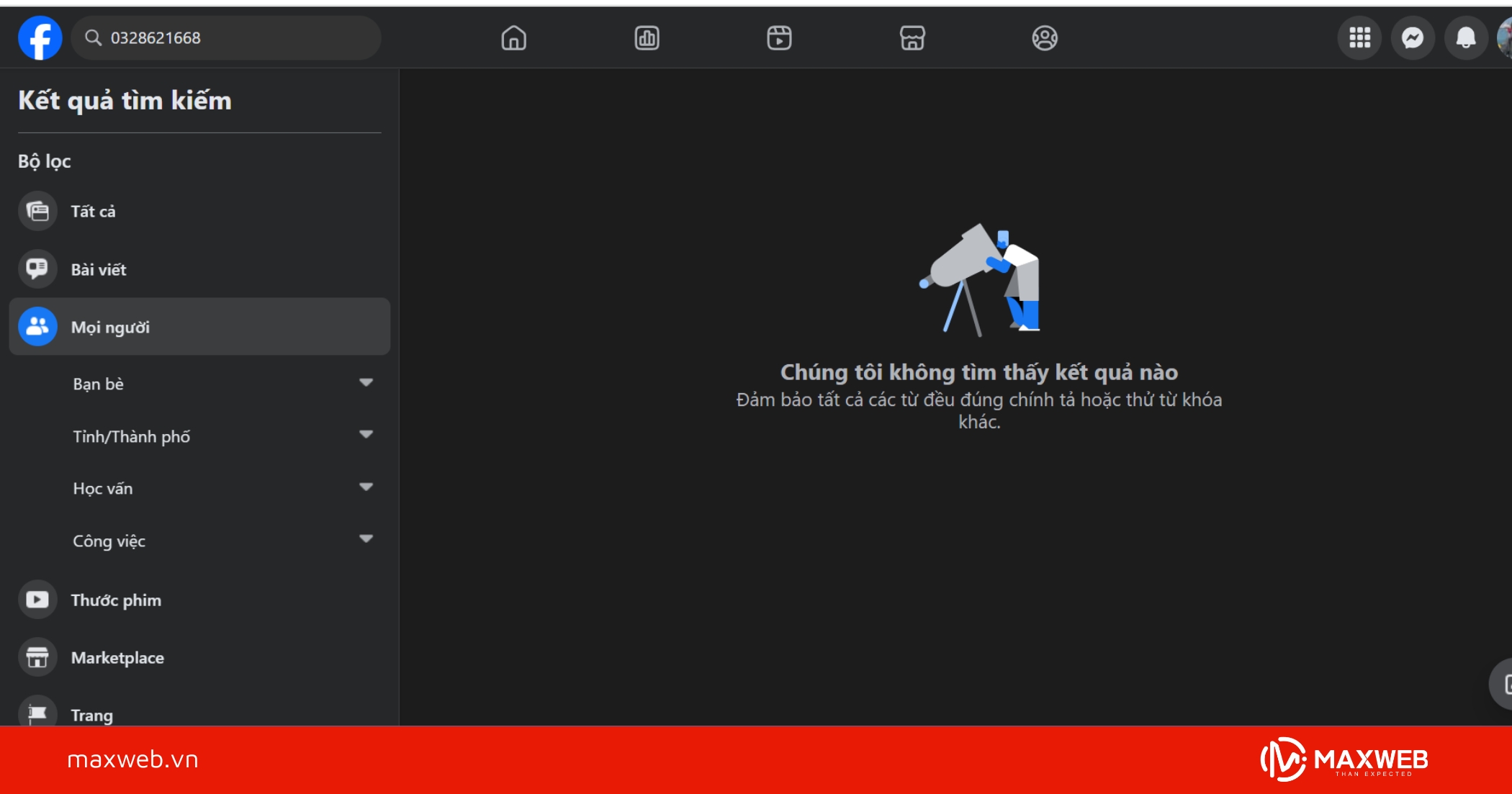 Xem kết quả hiển thị