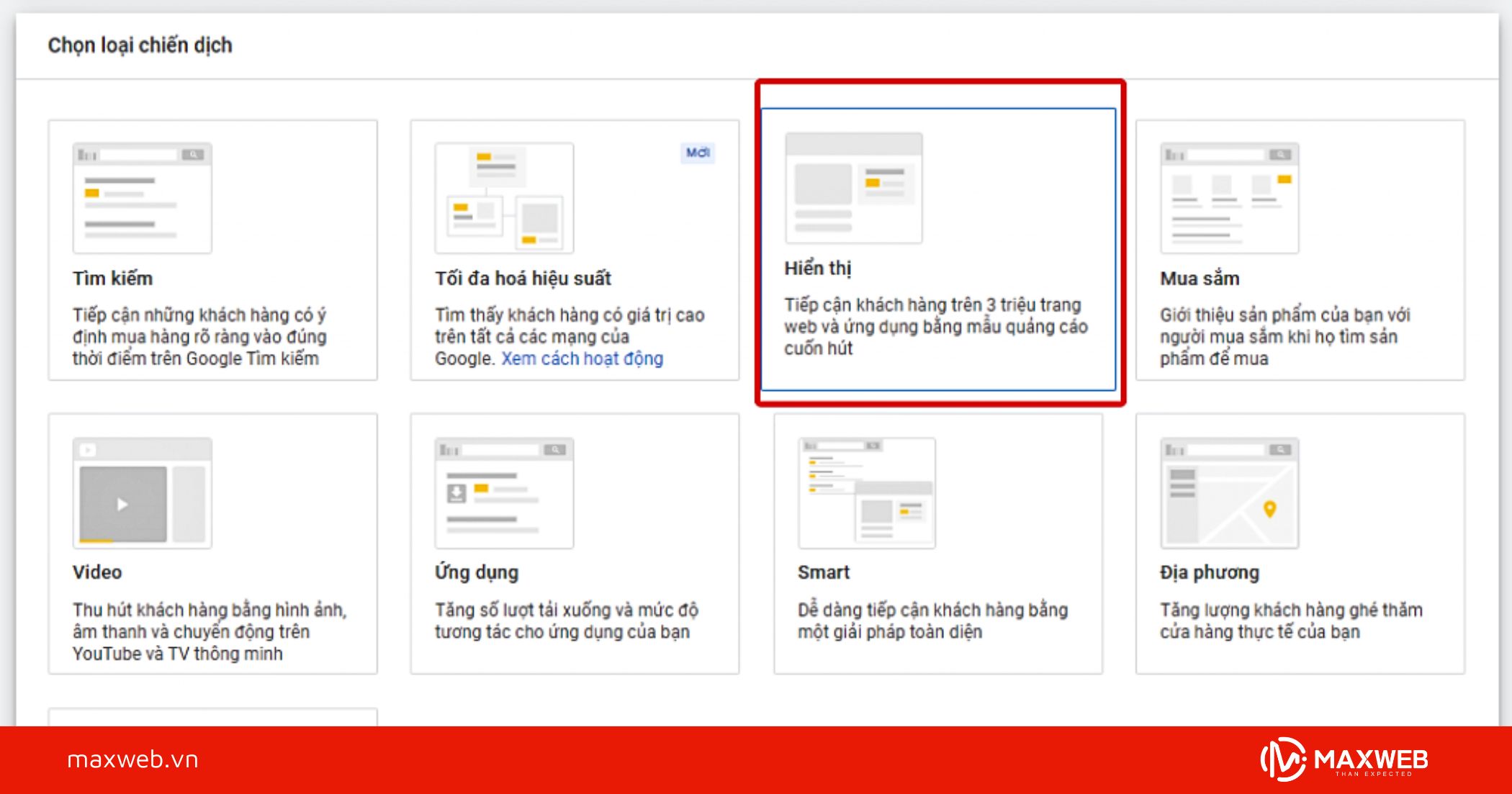 Bước 6: Tạo chiến dịch Remarketing Google Ads