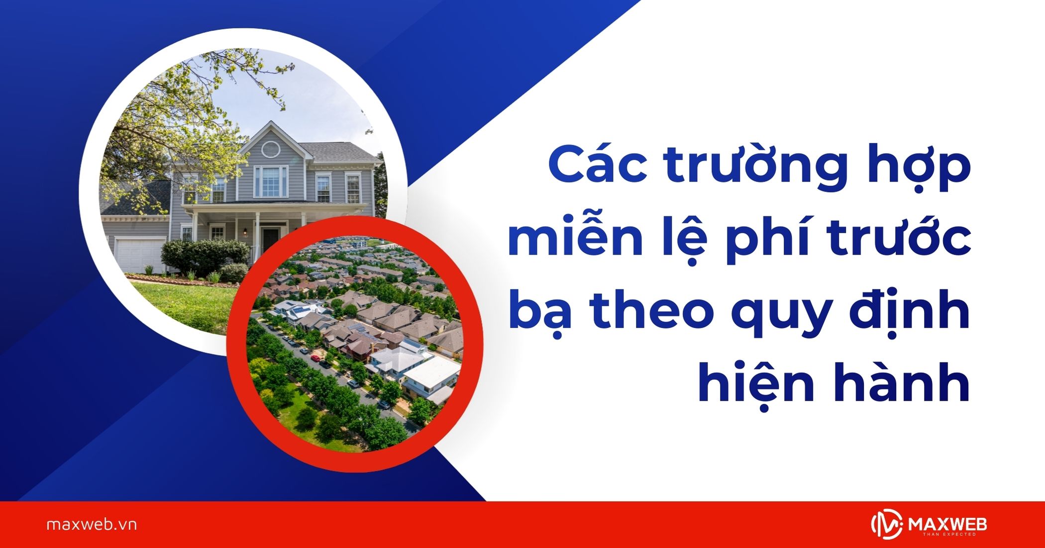 Các trường hợp miễn lệ phí trước bạ theo quy định hiện hành