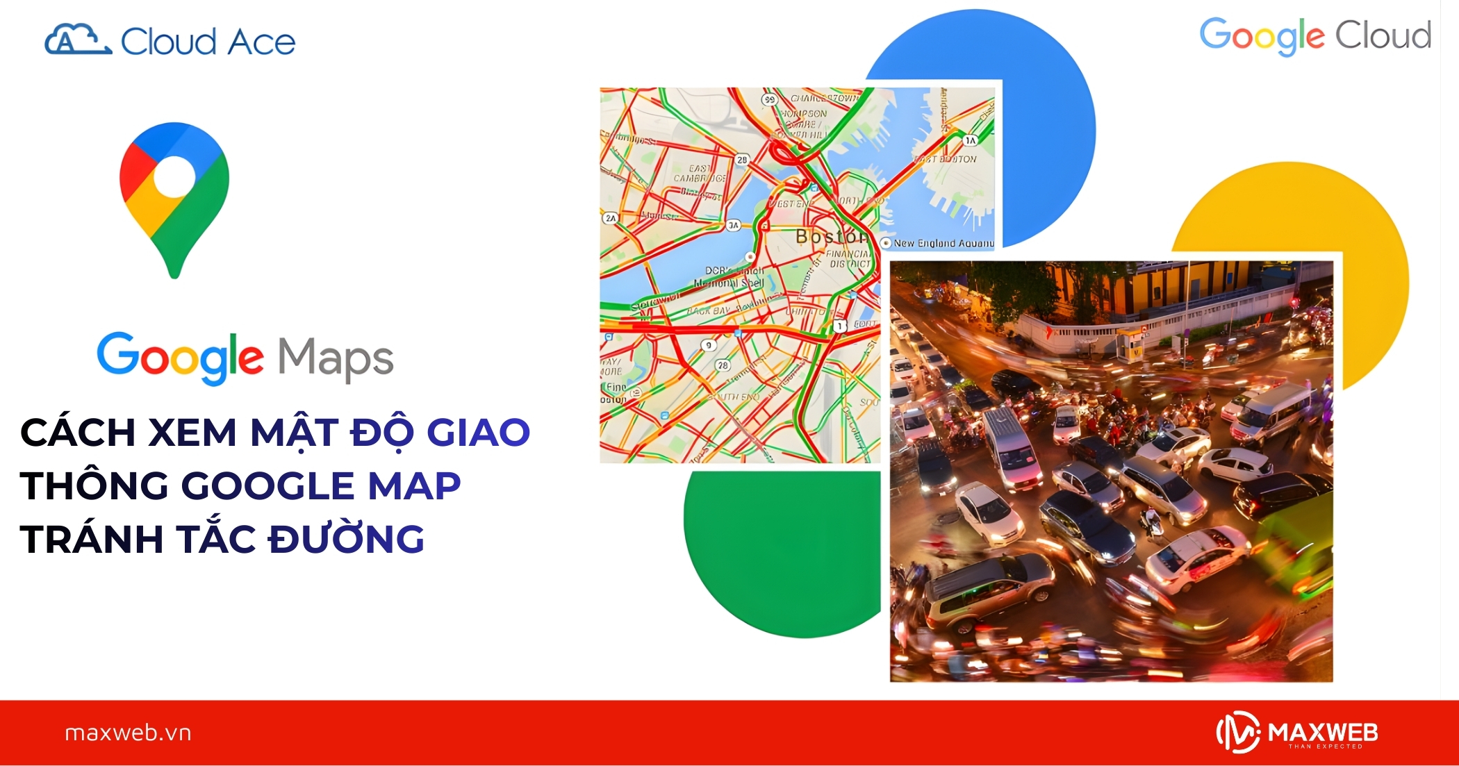 Cách xem mật độ giao thông Google Map tránh tắc đường
