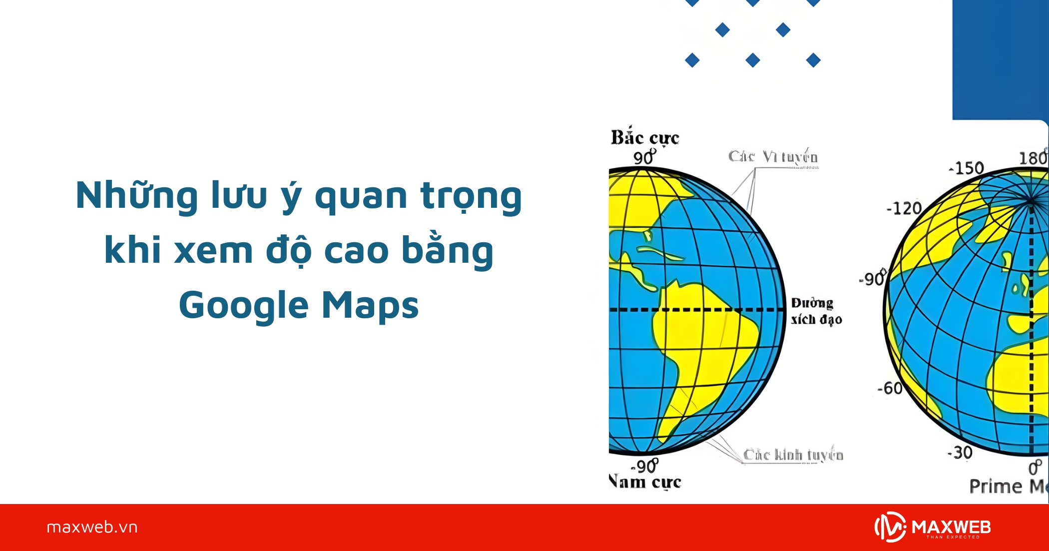 Những lưu ý quan trọng khi xem độ cao bằng Google Maps