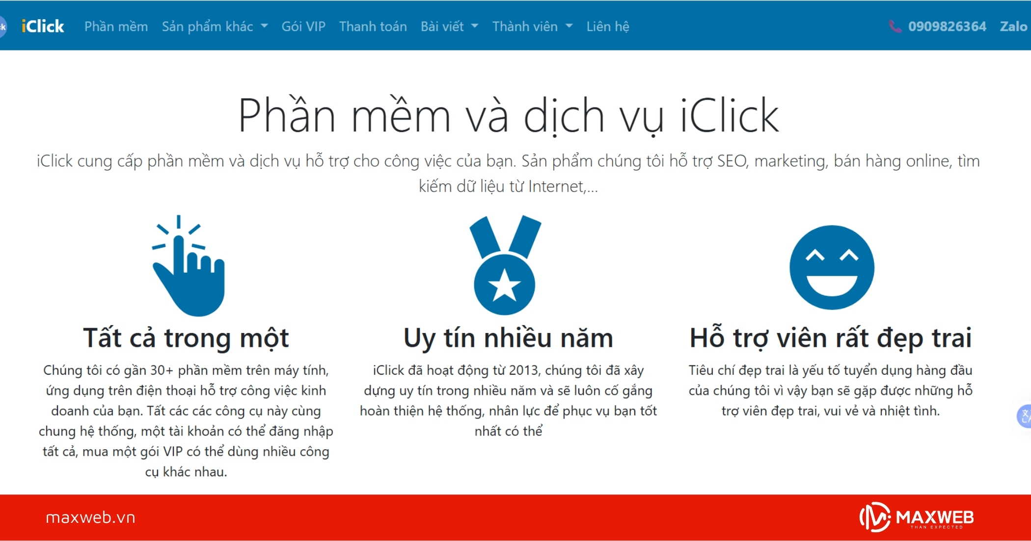 Phần mềm Facebook Marketing iClick