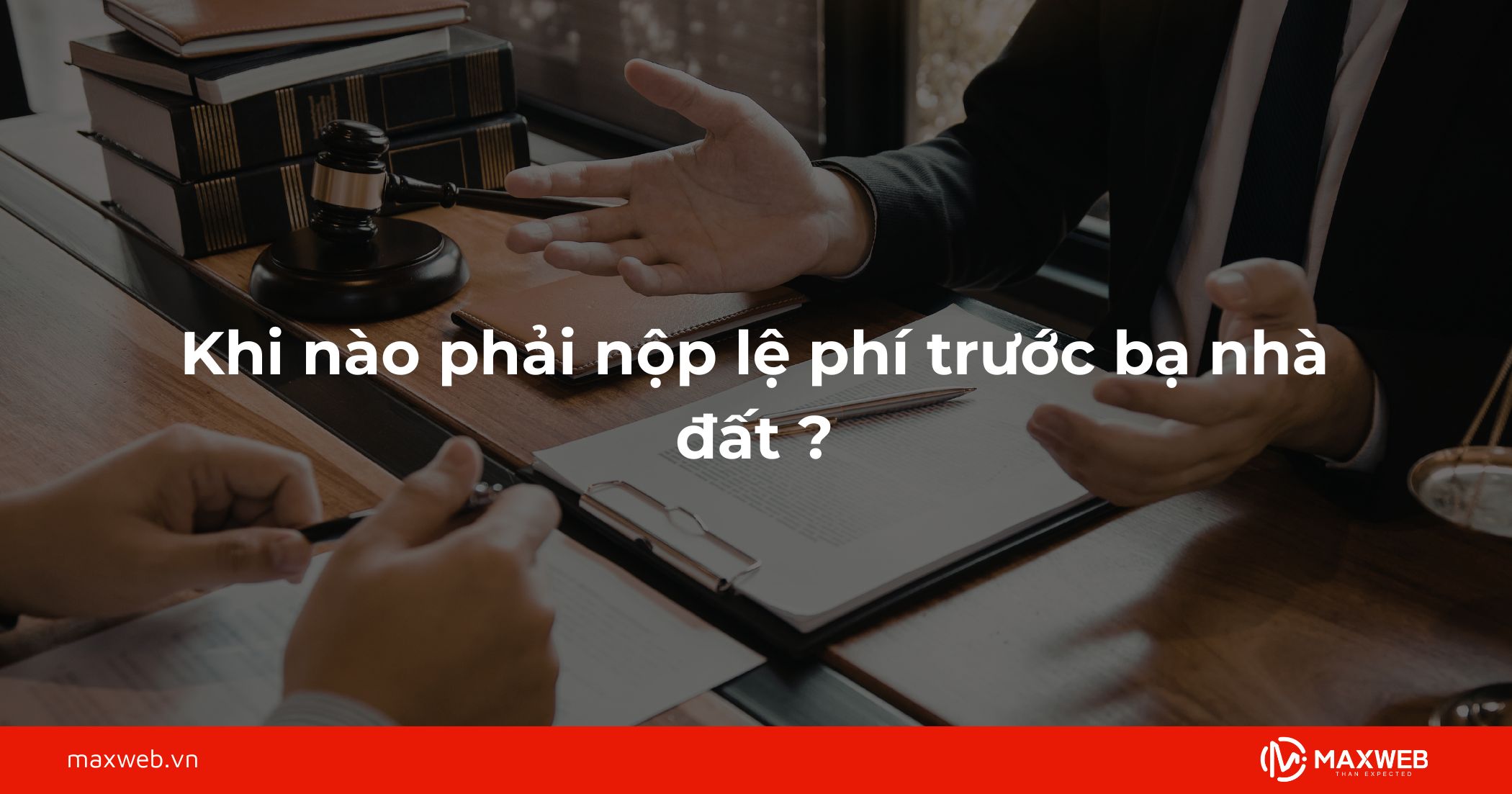 Thời hạn nộp phí trước bạ