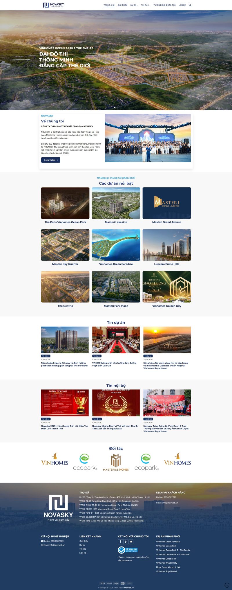 Website bất động sản BDS199