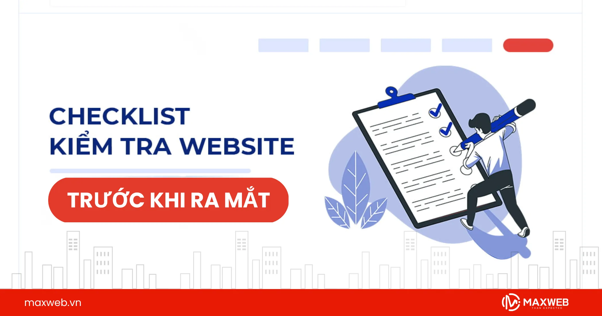 Checklist 30 điểm kiểm tra website bất động sản cần biết