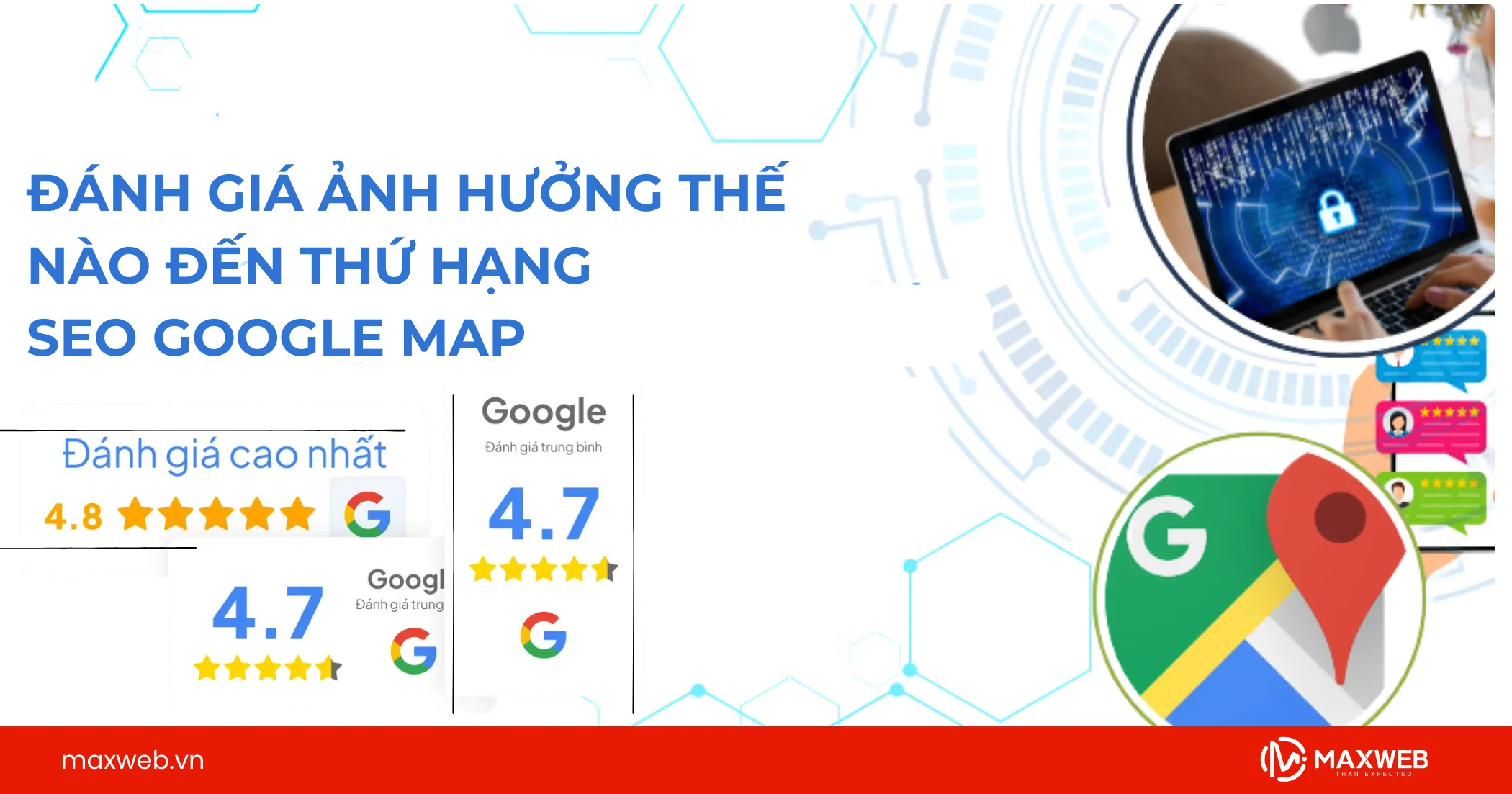 Đánh giá ảnh hưởng thế nào đến thứ hạng SEO google map