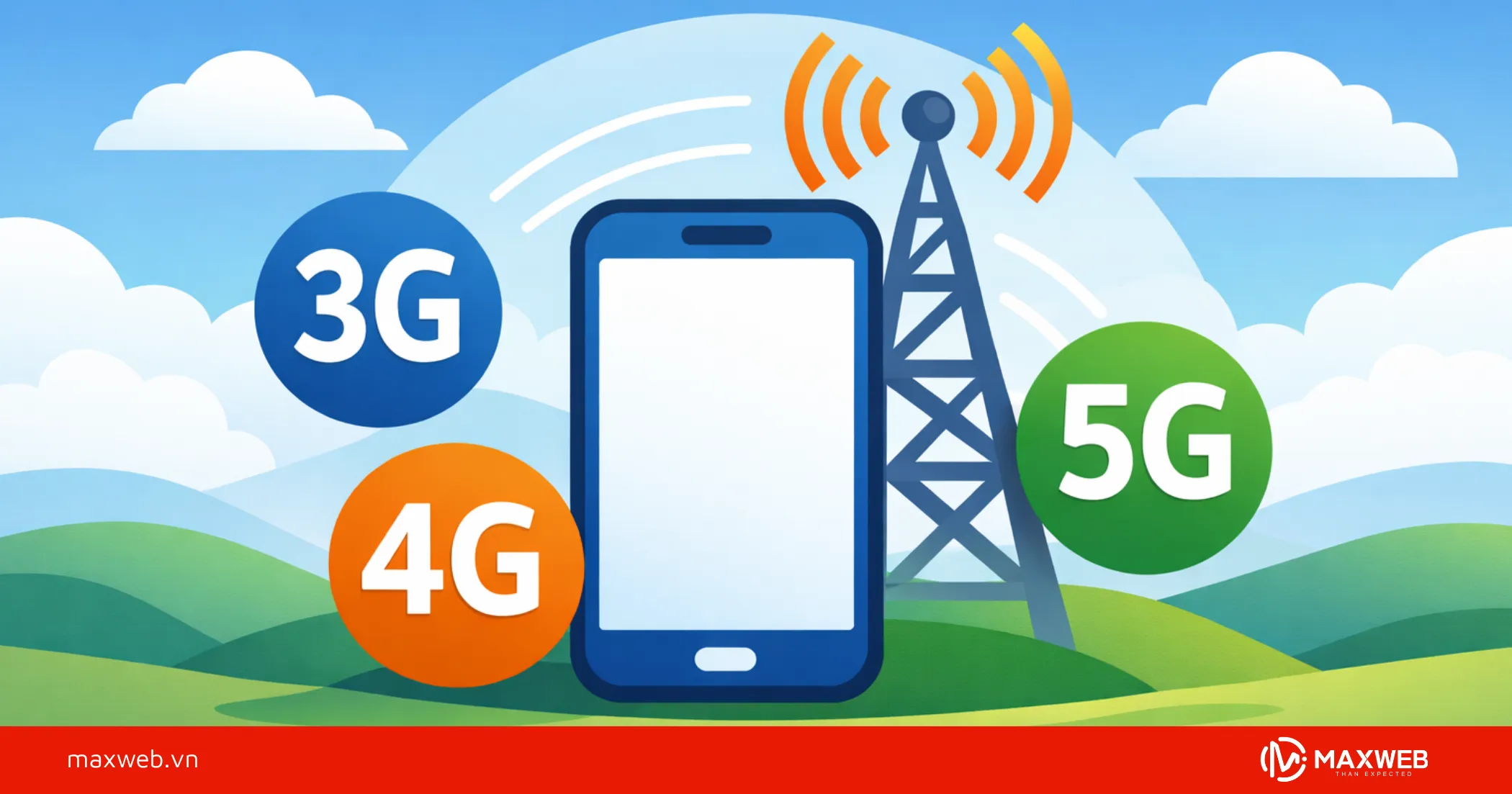 Điều kiện 3: Sử Dụng Mạng Dữ Liệu Di Động 3G, 4G Hoặc 5G