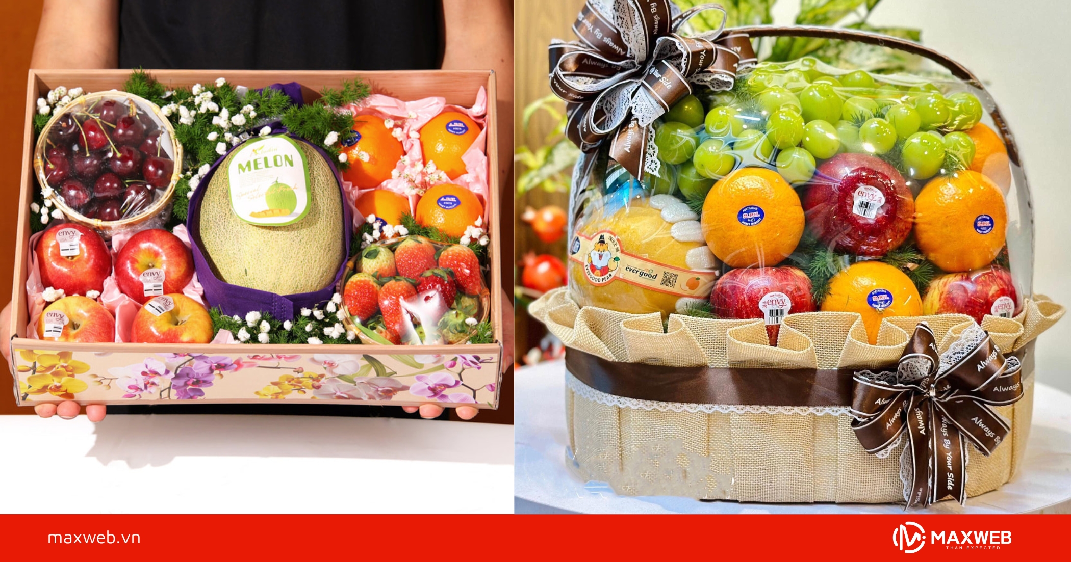 Giỏ quà trái cây nhập khẩu