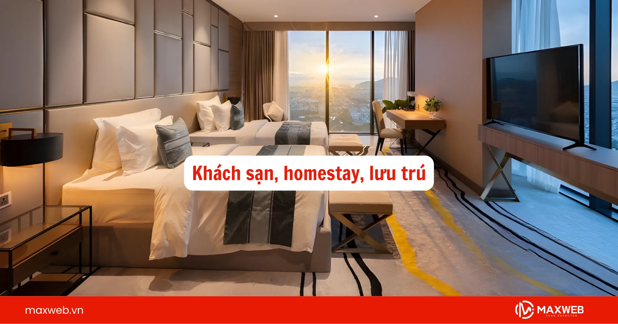Khách sạn, homestay, lưu trú tăng booking trực tiếp