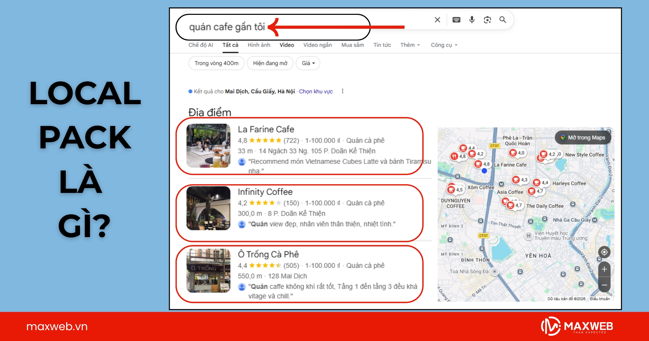 Tổng quan về Local Pack