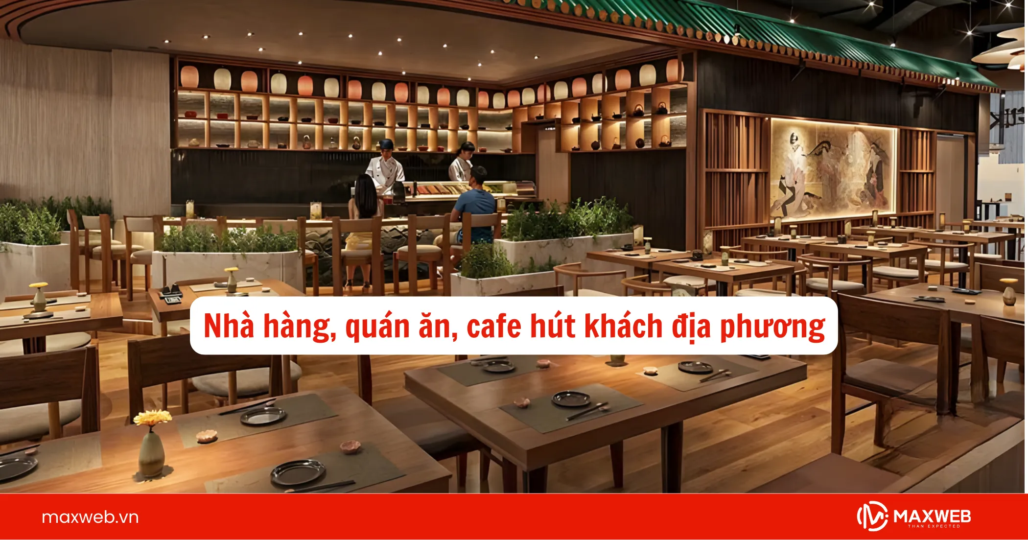 Nhà hàng, quán ăn, cafe hút khách địa phương