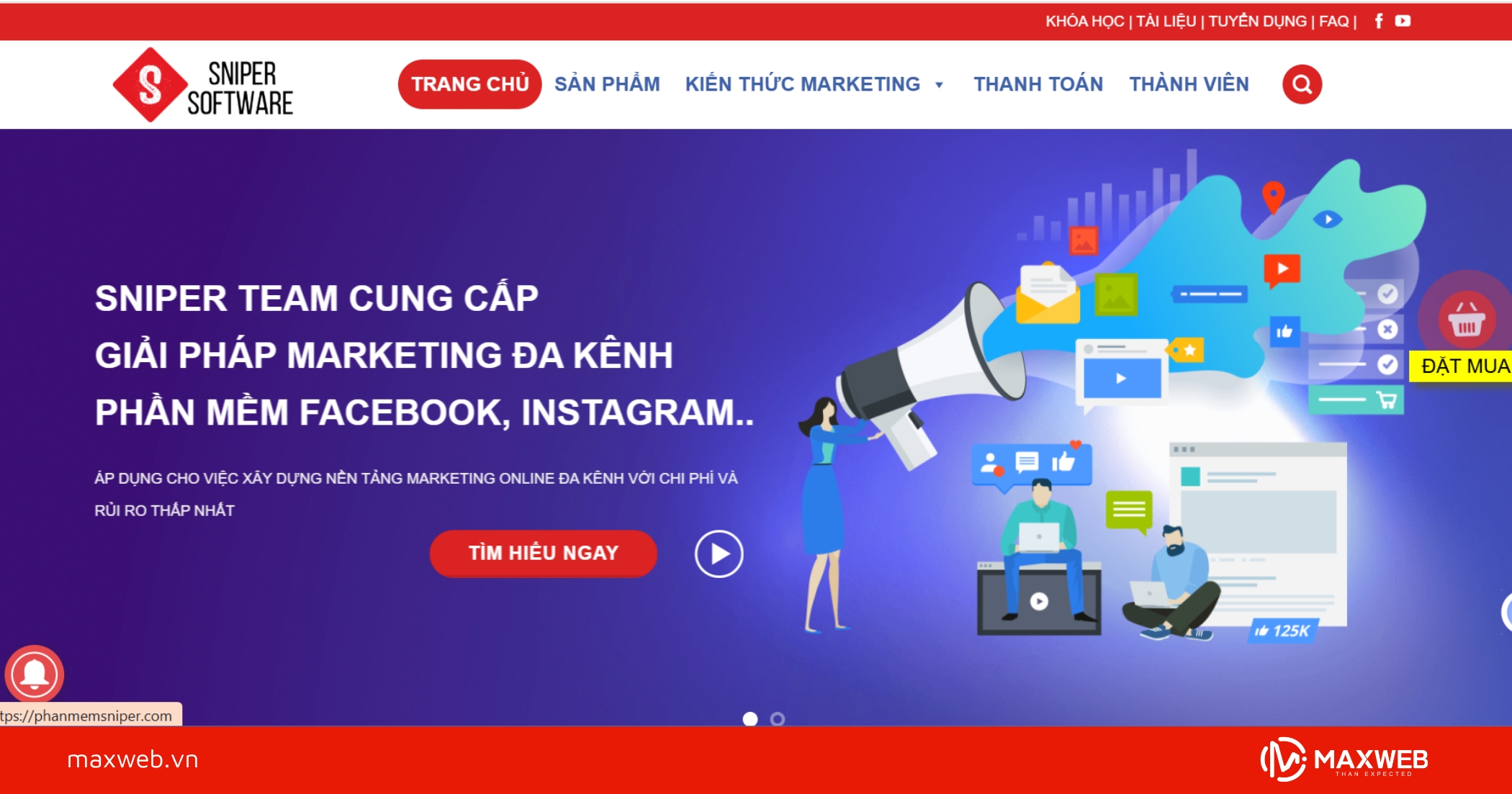 Phần mềm Sniper Seeding Facebook