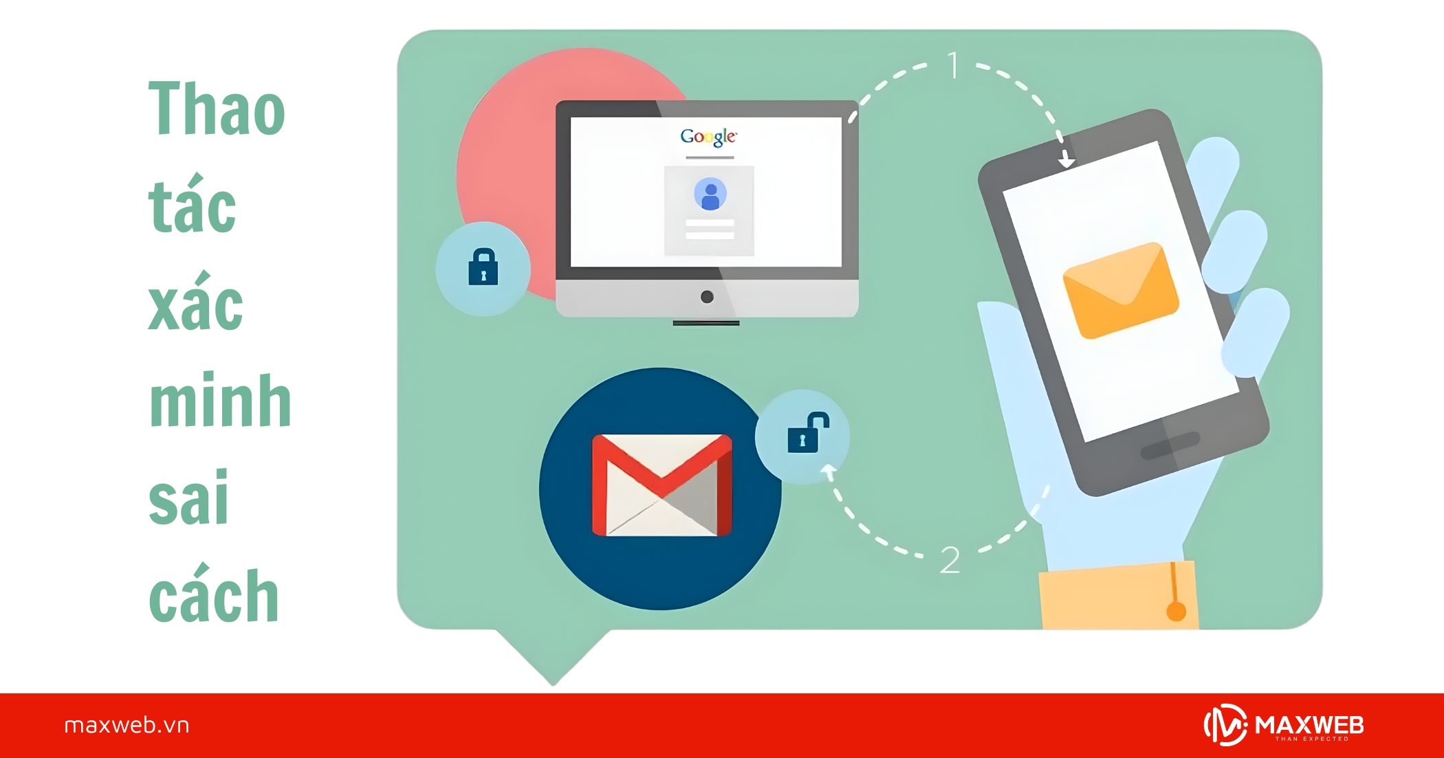 Thao tác xác minh sai cách