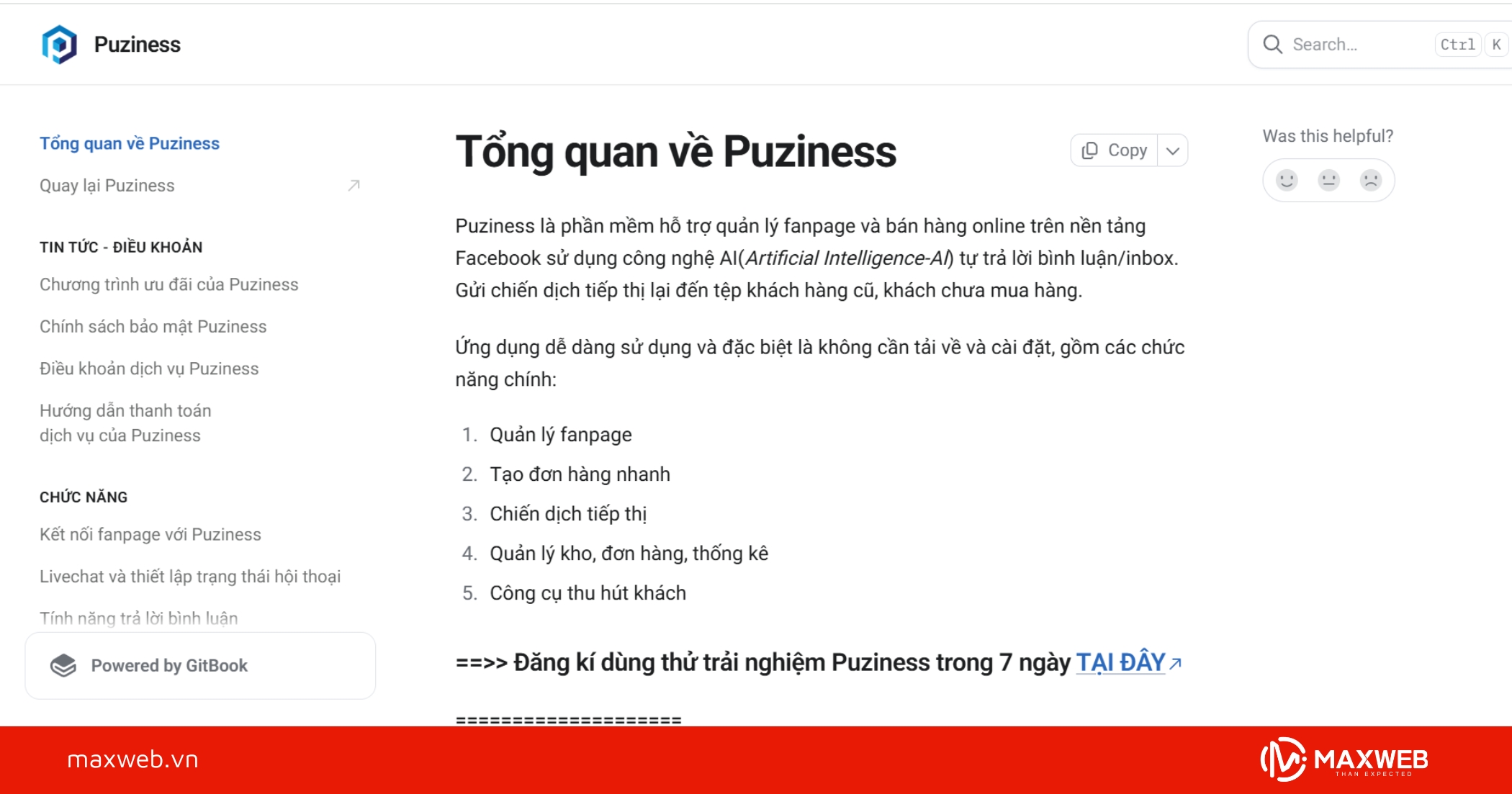 Tool seeding Facebook Puziness