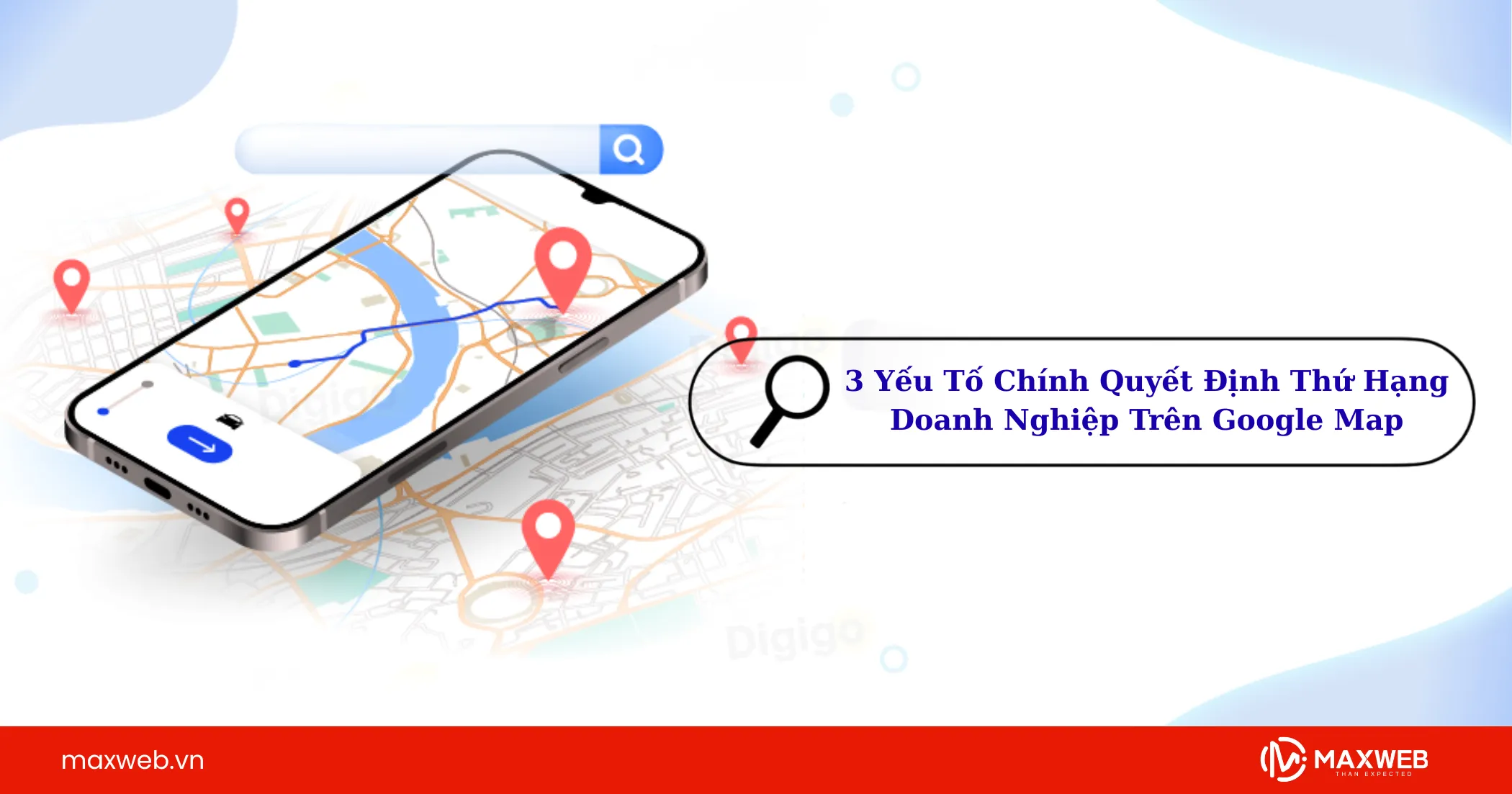3 Yếu tố chính quyết định thứ hạng doanh nghiệp trên Google Map