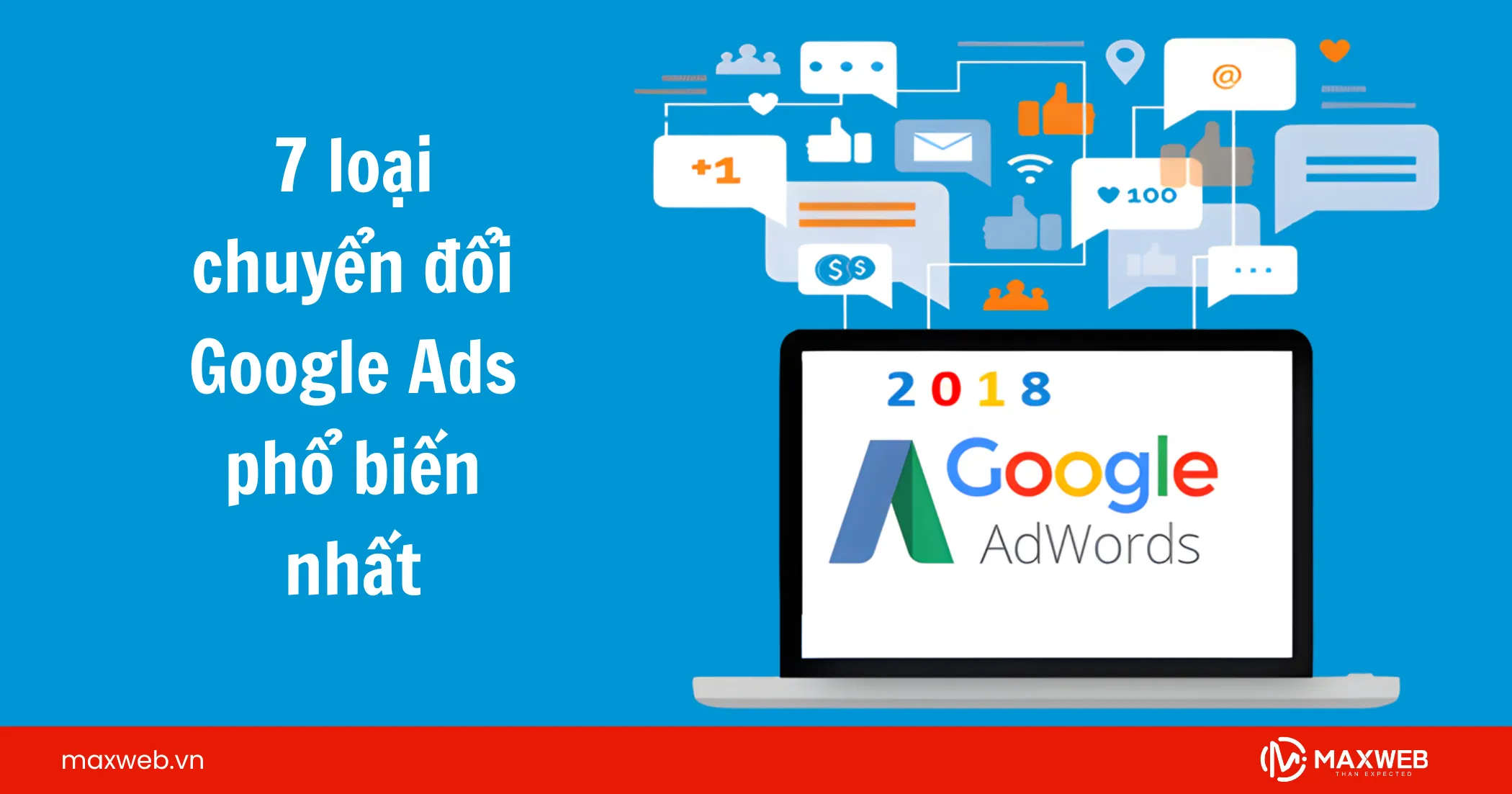 7 loại chuyển đổi Google Ads phổ biến nhất