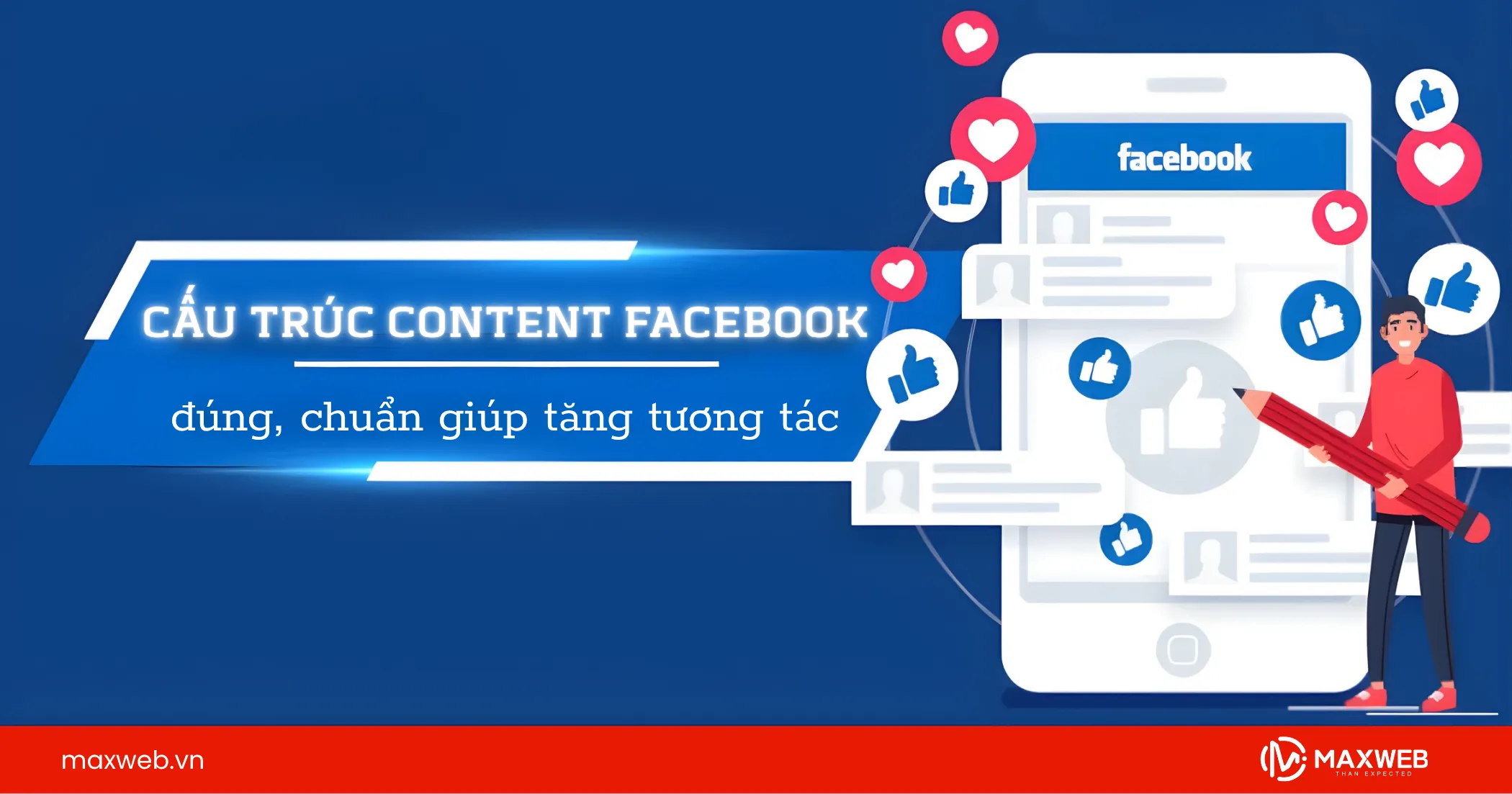 Cấu trúc content Facebook đúng, chuẩn giúp tăng tương tác