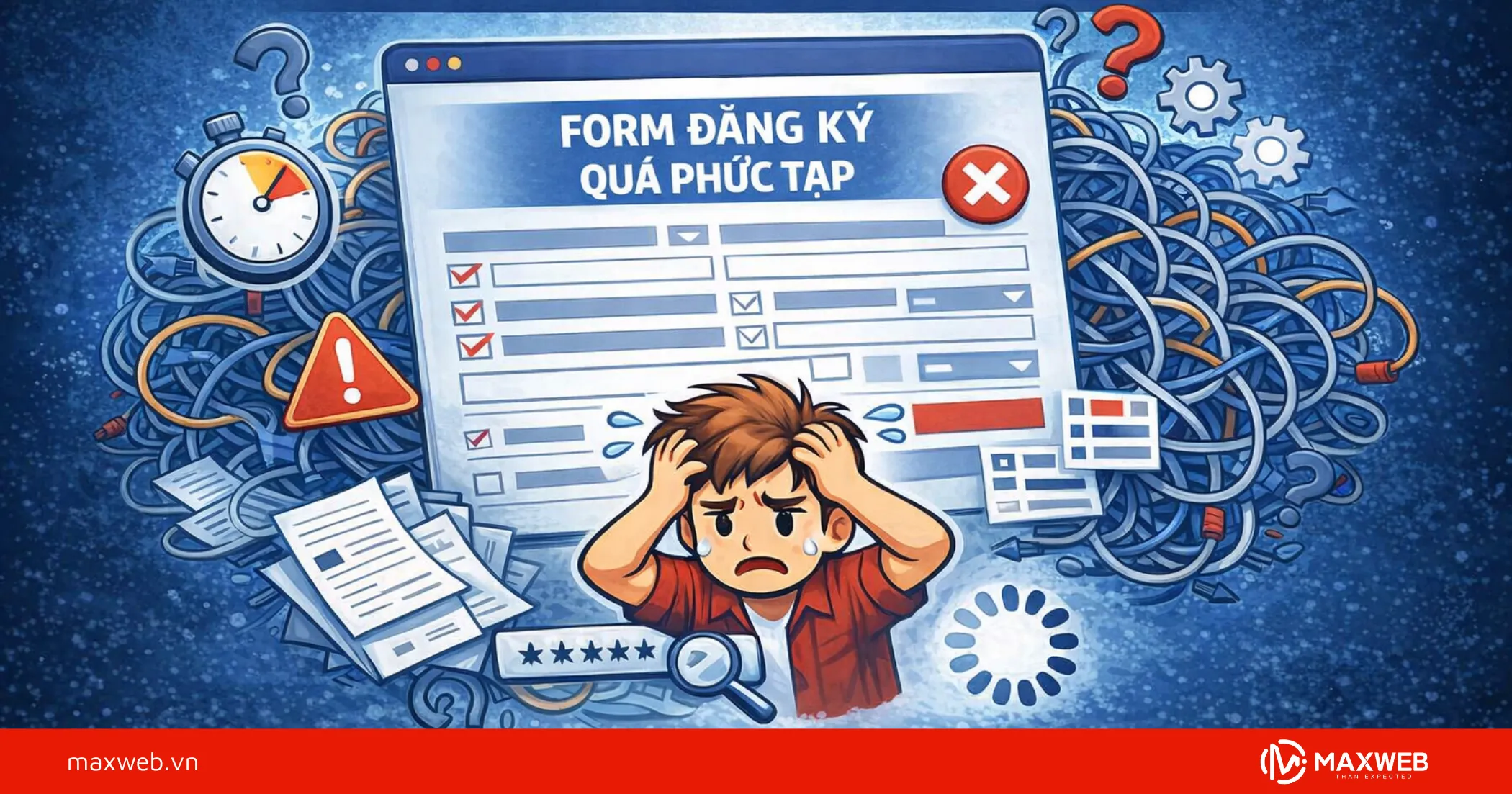 Form Đăng Ký Quá Phức Tạp Hoặc Thiếu Tin Tưởng