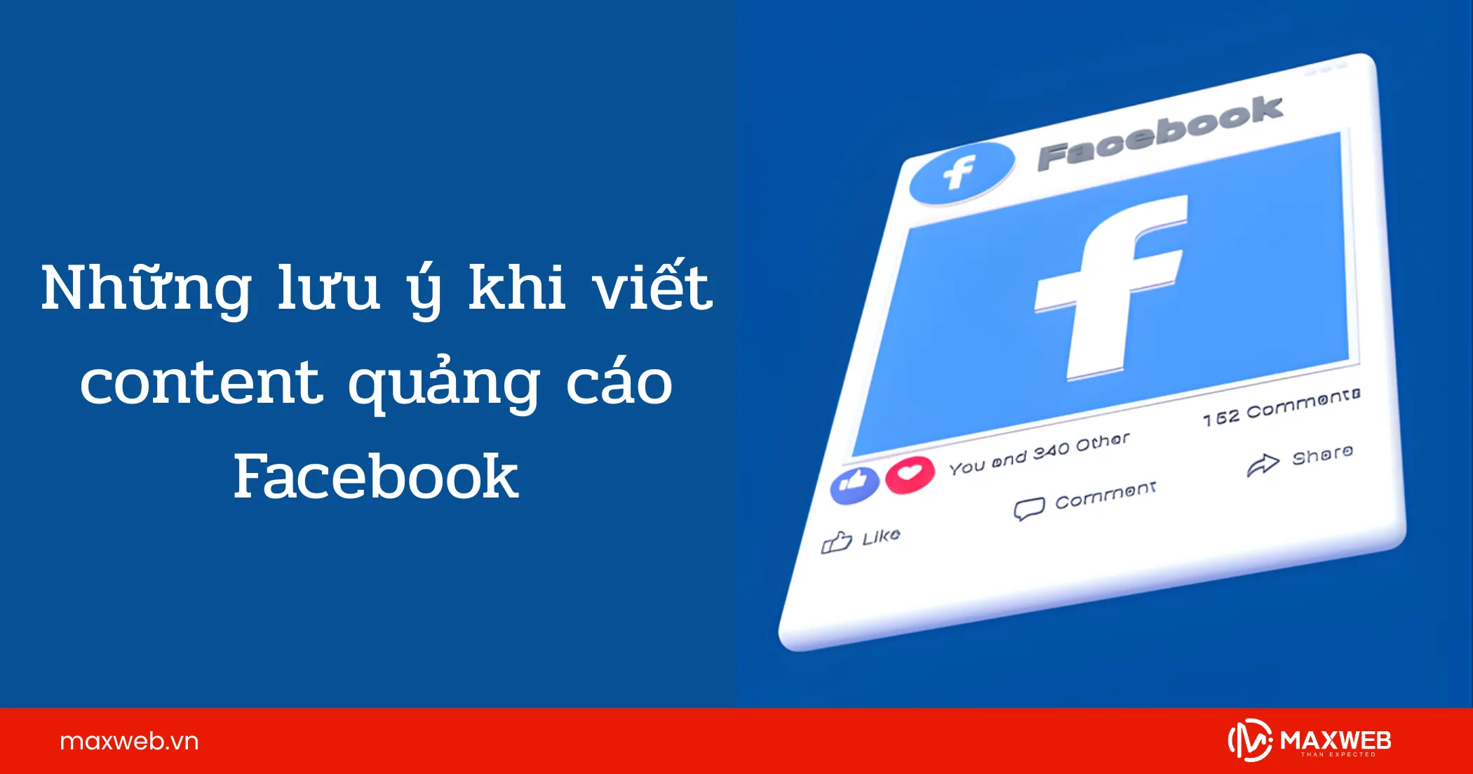 Những lưu ý khi viết content quảng cáo Facebook